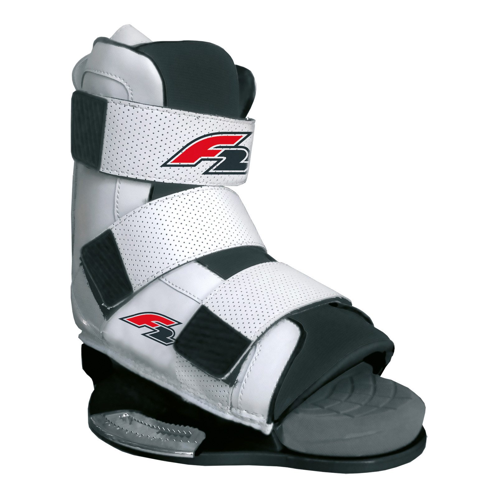 F2 Wakeboardbindung F2 Wake Bindung Team Boot Binding L/XL Weiss