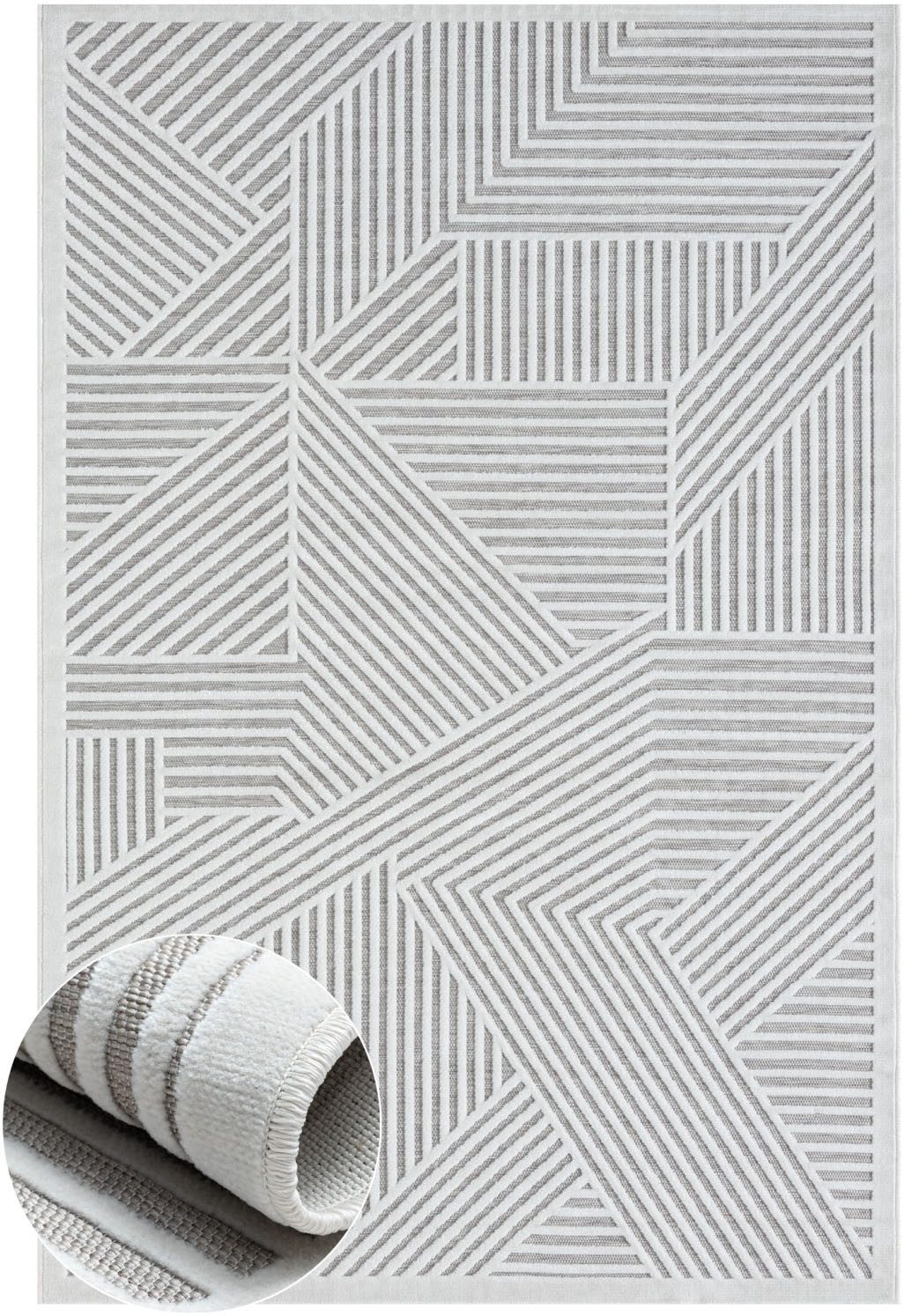 Myflair Möbel & Accessoires Teppich »Vill, LAGERRÄUMUNG!«, rechteckig, 8 mm günstig online kaufen