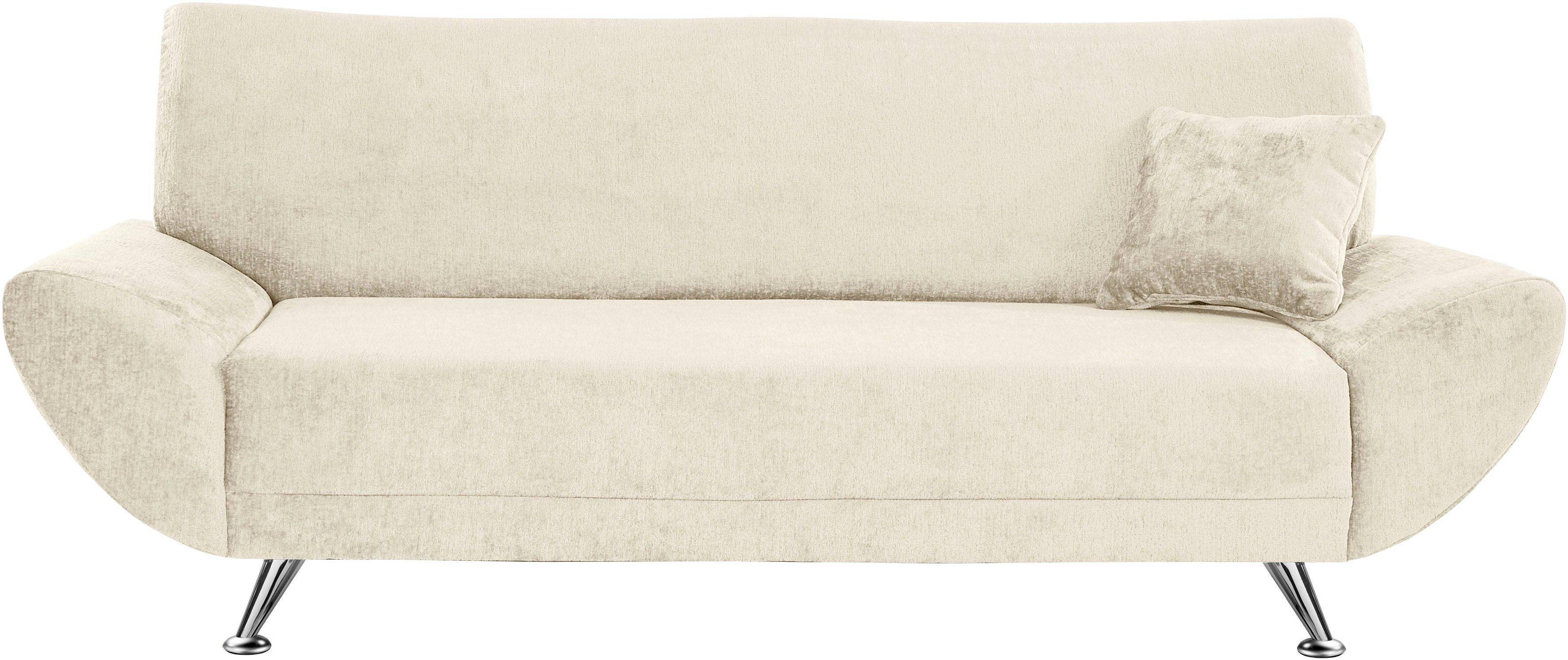 Home affaire 3-Sitzer Saltare elegant & komfortabel, toller Designfuß, bequem, Breite 205cm