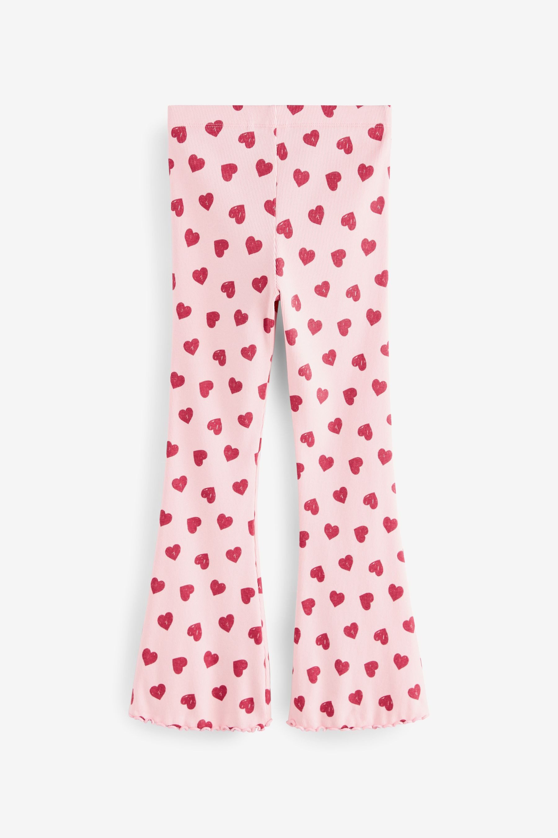 Next Leggings Gerippte Leggings mit ausgestelltem Bein (1-tlg)