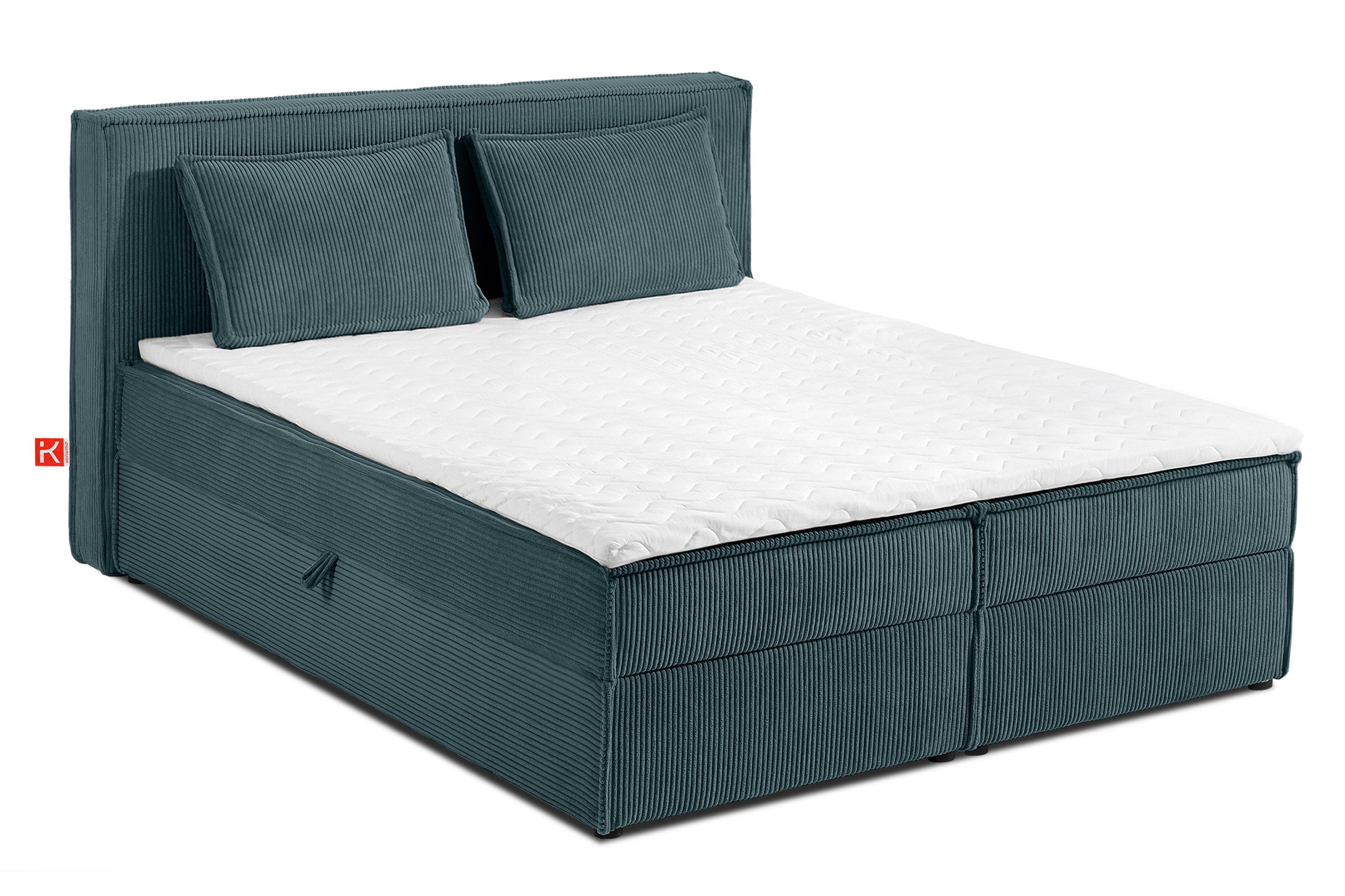 KONSIMO® Boxspringbett ROTI Polsterbett, inkl. Matratze günstig online kaufen