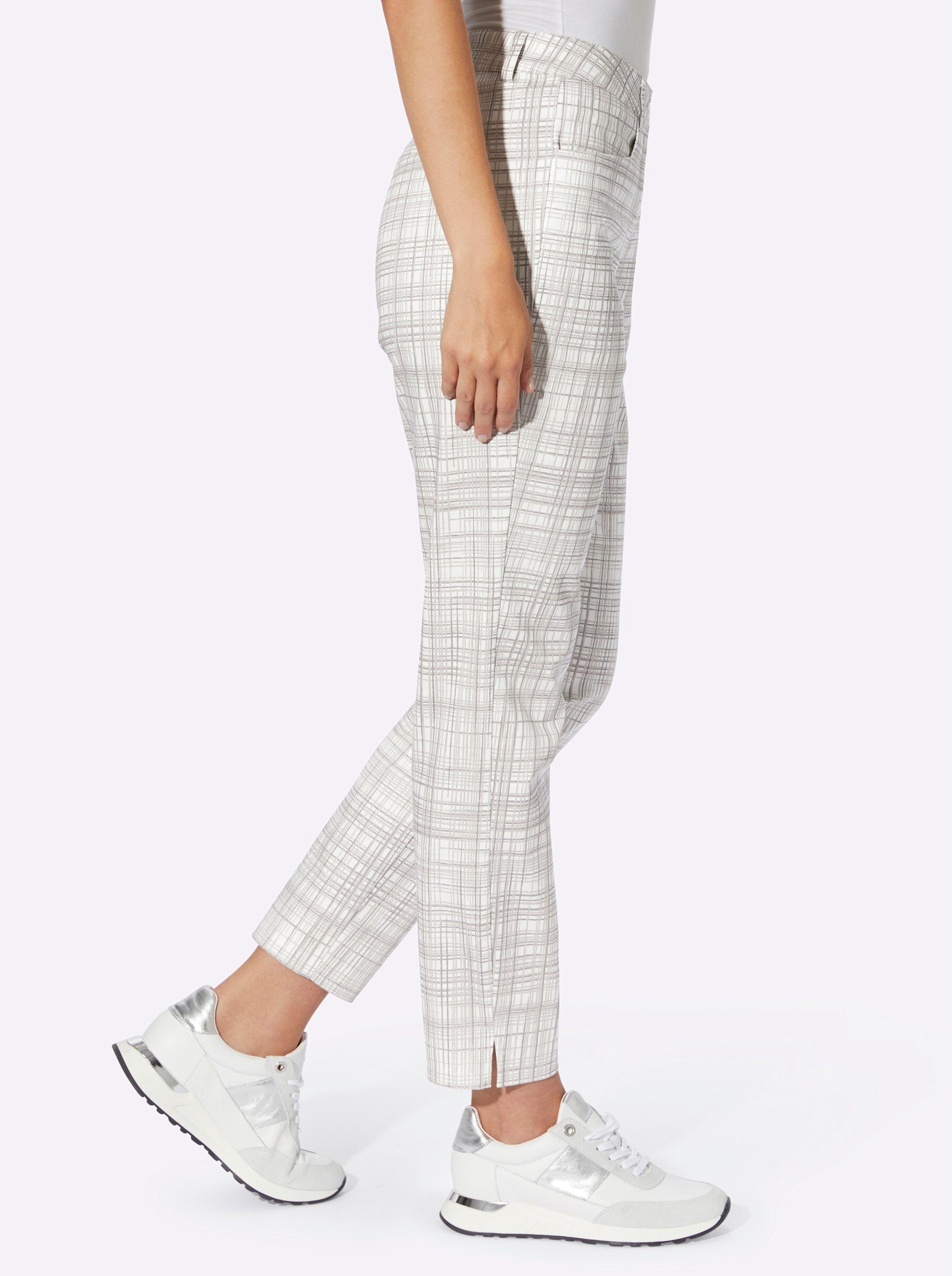 heine Jerseyhose Druck-Hose Innenbeinlänge ca. 71 günstig online kaufen