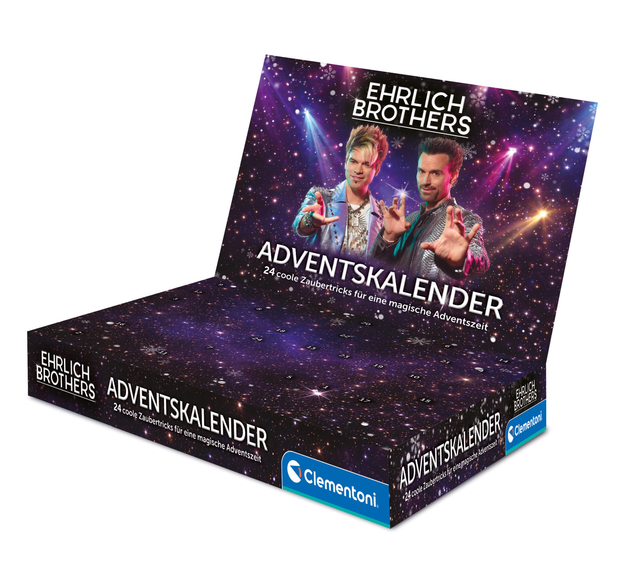 Clementoni® Spielzeug-Adventskalender Ehrlich Brothers - Adventskalender der Magie