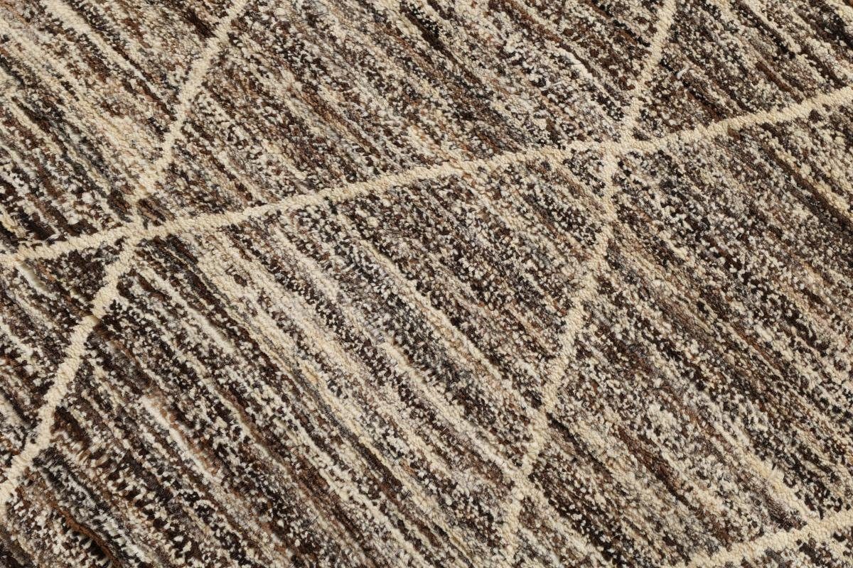 Orientteppich Moderner Berber 20 Höhe: Handgeknüpfter rechteckig, Trading, Maroccan mm Orientteppich, 168x243 Nain