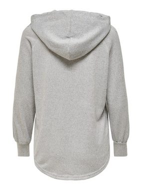 ONLY Sweatshirt Elcos Emma (1-tlg) Plain/ohne Details, Drapiert/gerafft, Weiteres Detail