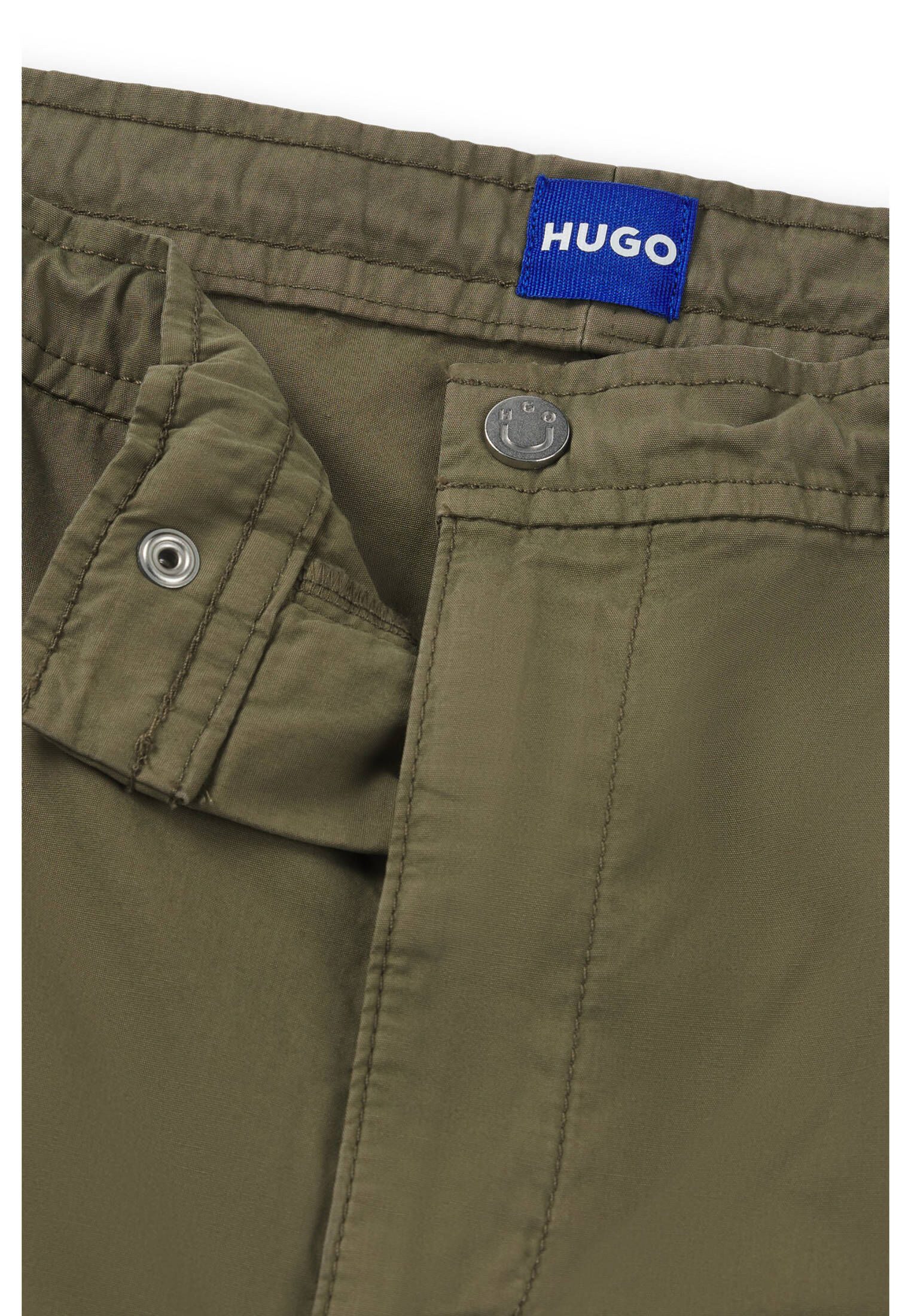 HUGO Cargohose Damen Hose HABANI Relaxed günstig online kaufen