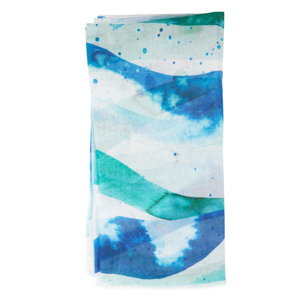 ANEMOSS Schal Anemoss Marine Collection Wave Halstuch – Angenehm & modisch, (1-St)