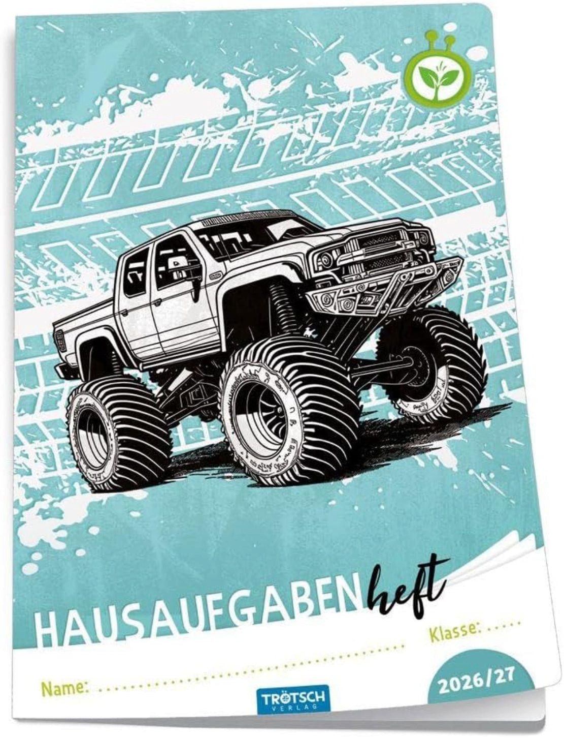 Trötsch Verlag Schulheft TRÖTSCH Hausaufgabenheft Truck Grundschule A5 2026/27