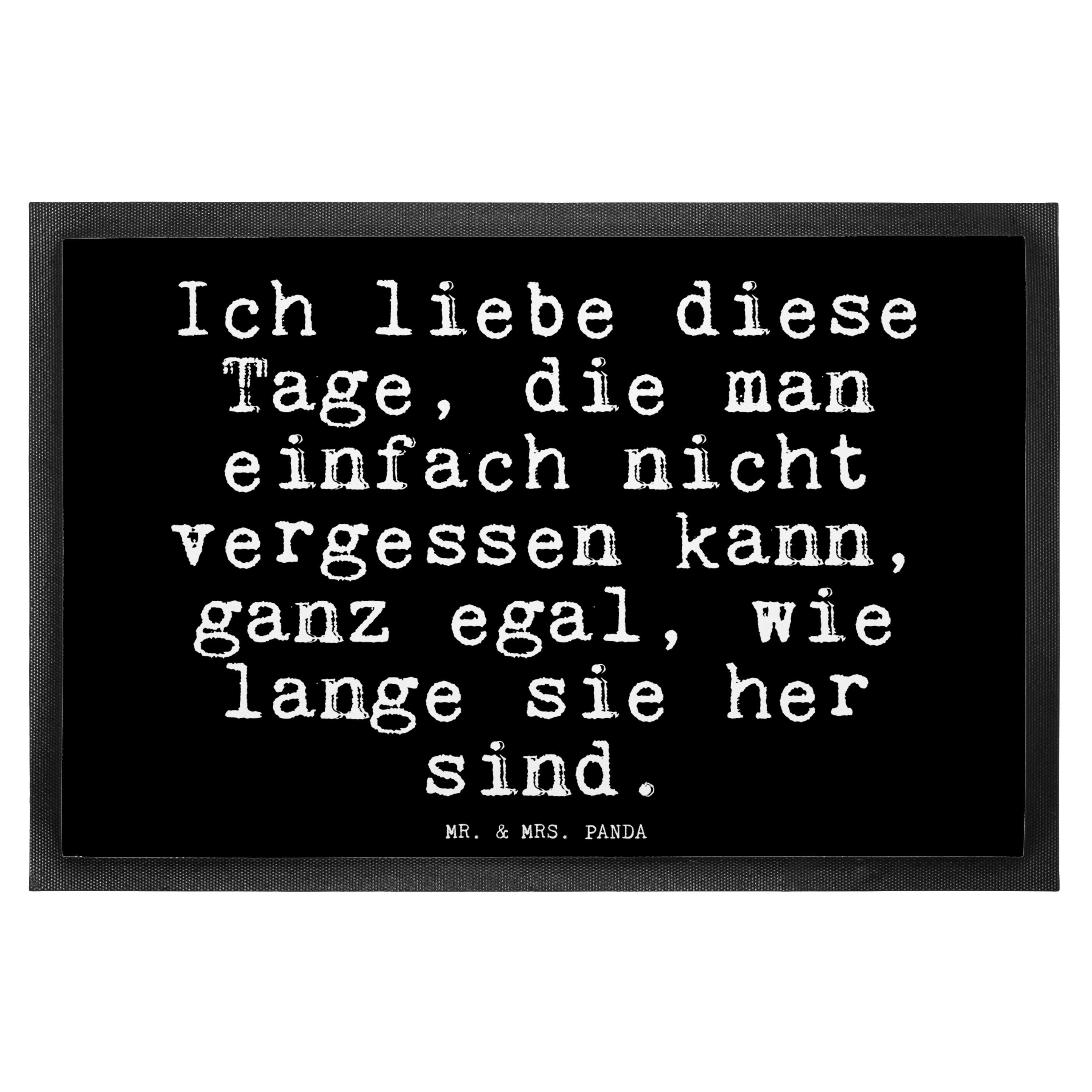 Fußmatte »Ich liebe diese Tage,... Geschenk, Mann, Vorleger, Glizer
