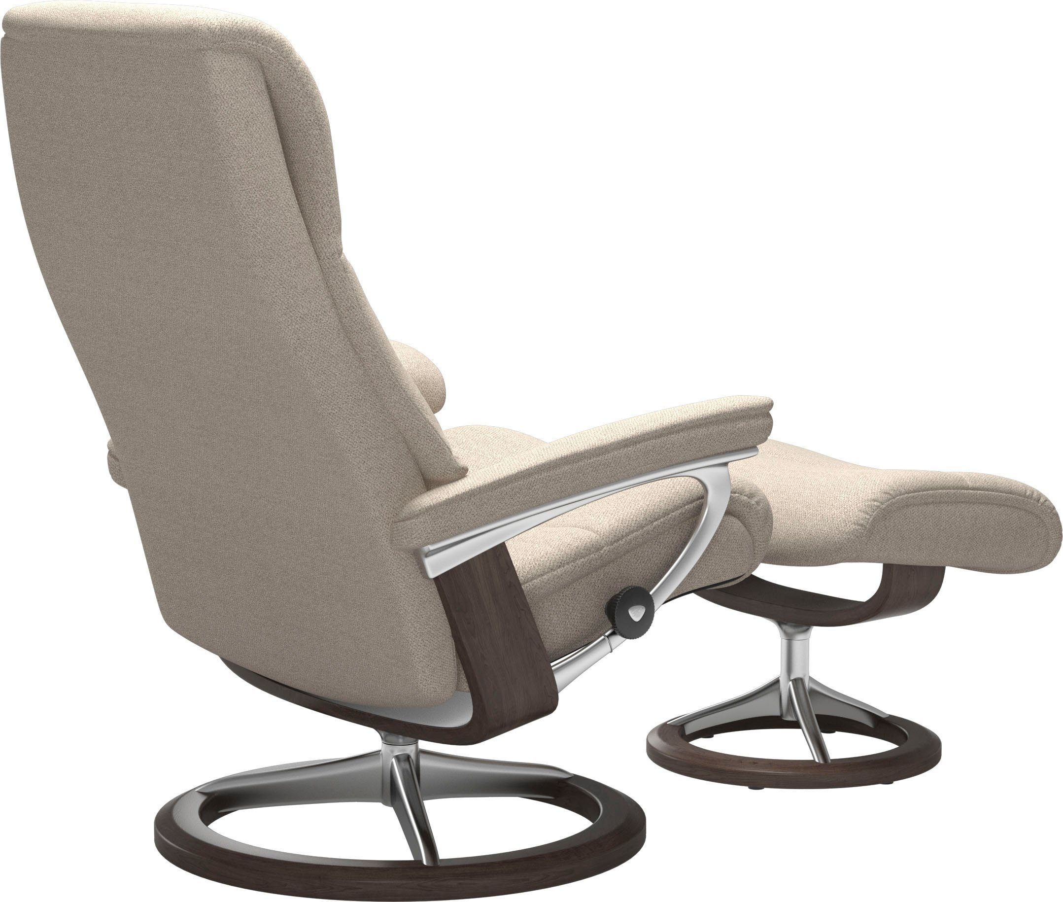 Wenge Größe Base, Signature View, mit Stressless® Relaxsessel L,Gestell