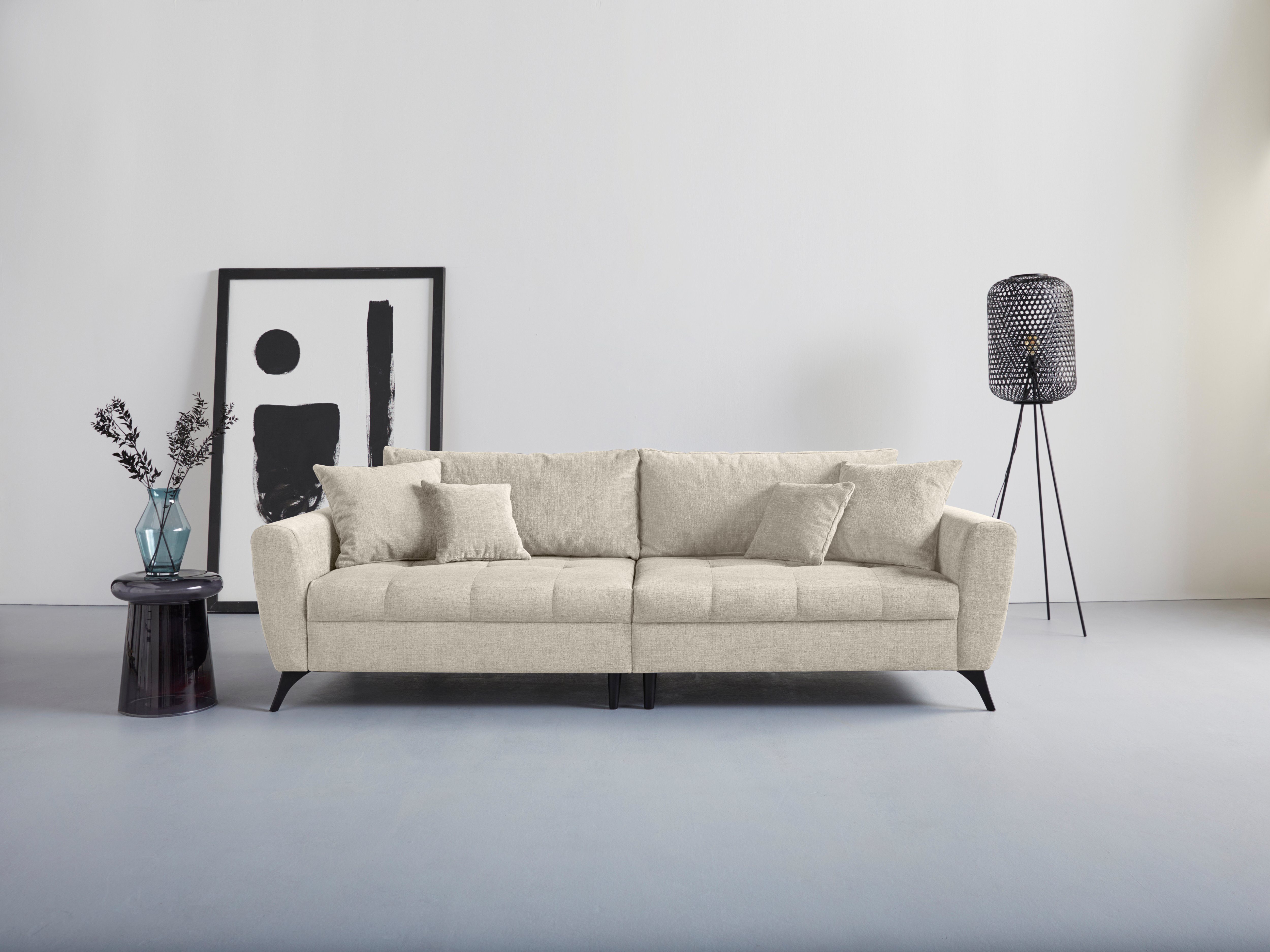 [Sehr berühmt] INOSIGN Big-Sofa Aqua pro Belastbarkeit 140kg auch clean-Bezug Sitzplatz, bis mit Lörby