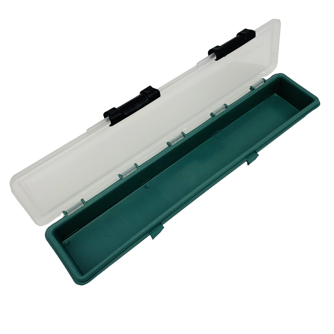 Behr Allroundpose Posenbox Schwimmer Kiste Kunststoff Tackle Box 33 x 6,5 x 3 cm grün