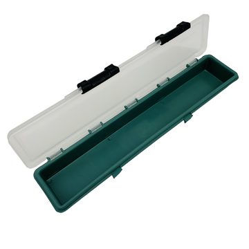 Behr Allroundpose Posenbox Schwimmer Kiste Kunststoff Tackle Box 33 x 6,5 x 3 cm grün
