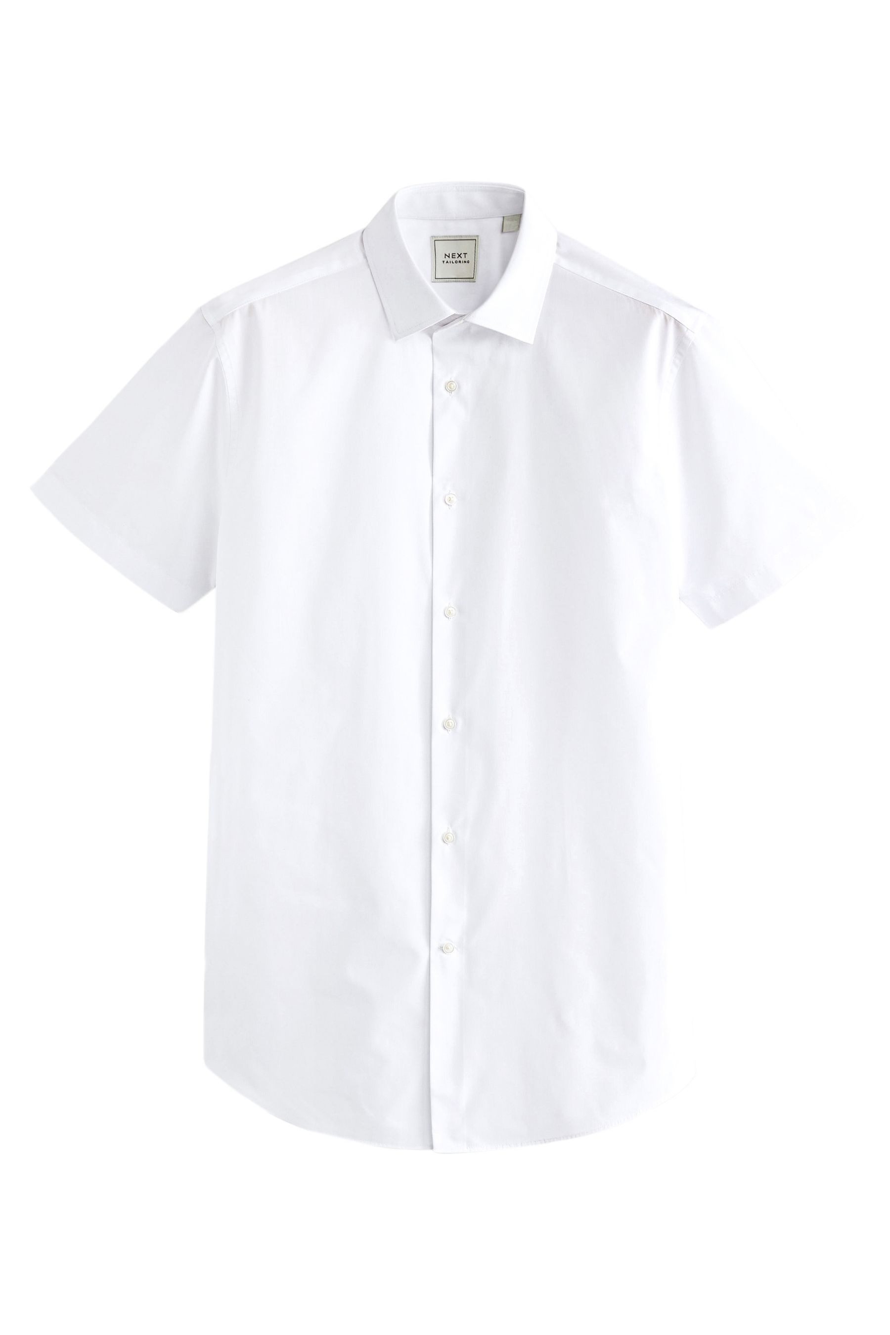 Next Kurzarmhemd Pflegeleiche Slim Fit Kurzarmhemden günstig online kaufen
