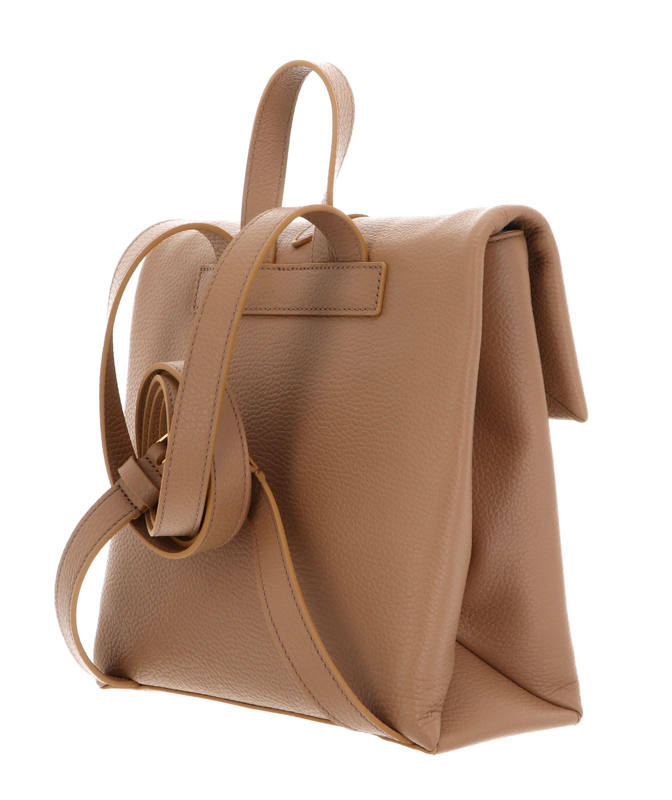 COCCINELLE Rucksack Backpack Grained Leather, aus echtem Rindsleder