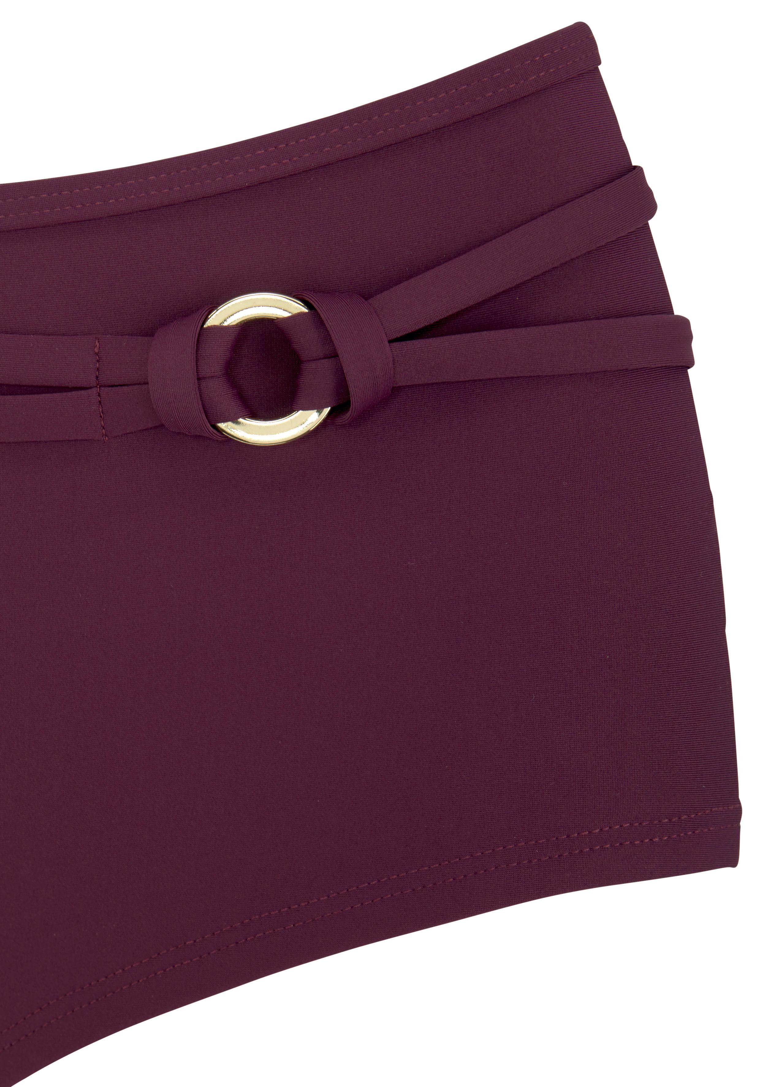 LASCANA Bikini-Hotpants Italy mit Ziergürtel