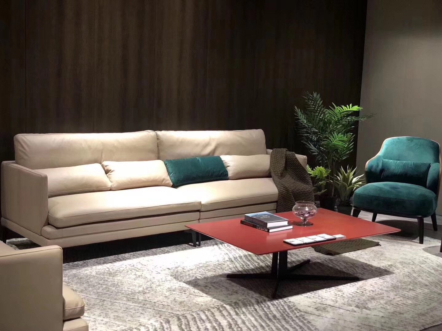 Xlmoebel Polstergarnitur Luxus Designer Sofa und Couch aus hochwertigem Leder, modern, (2-tlg., Sofagarnitur 3+2 Sitzer), Hergestellt in Europa
