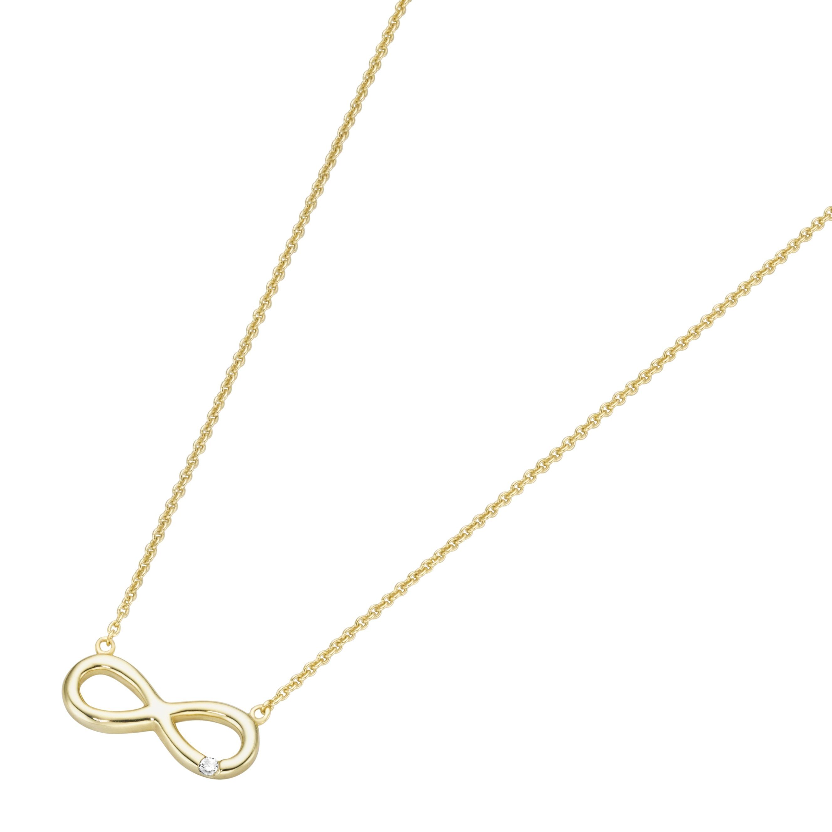 Luigi Merano Collier Infinity, mit Brillant, günstig online kaufen