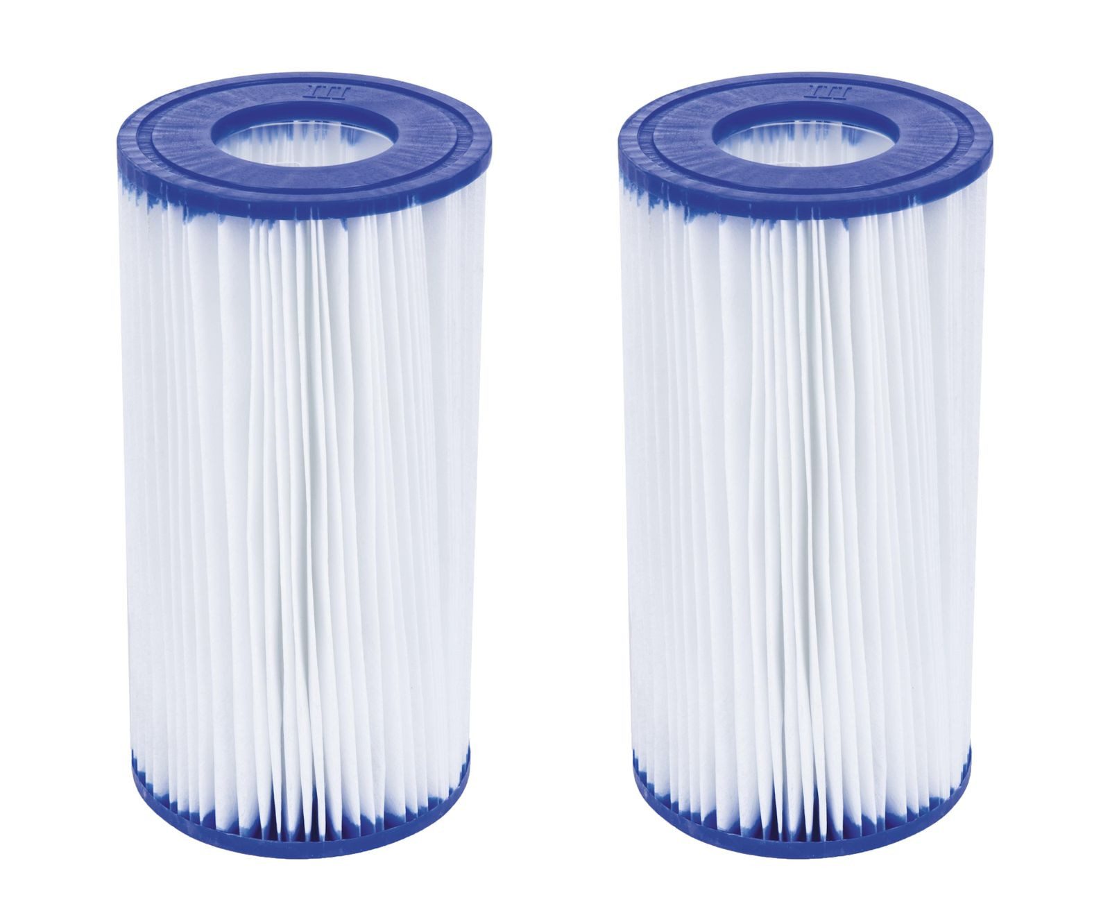 Bestway Ersatzfilter 2er Set Bestway Filterkartusche Gr. III Pumpenfilter