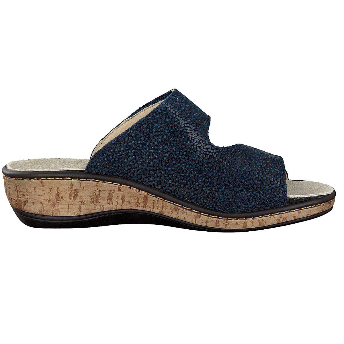 Pantolette blau Fidelio Softline Damen Fidelio Pantolette