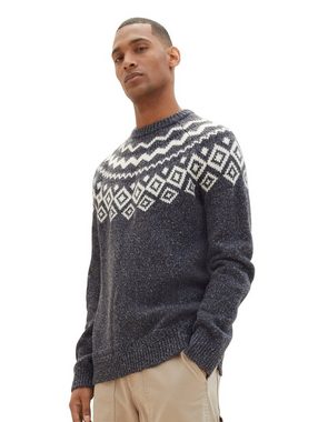 TOM TAILOR Strickpullover mit Twotone-Muster