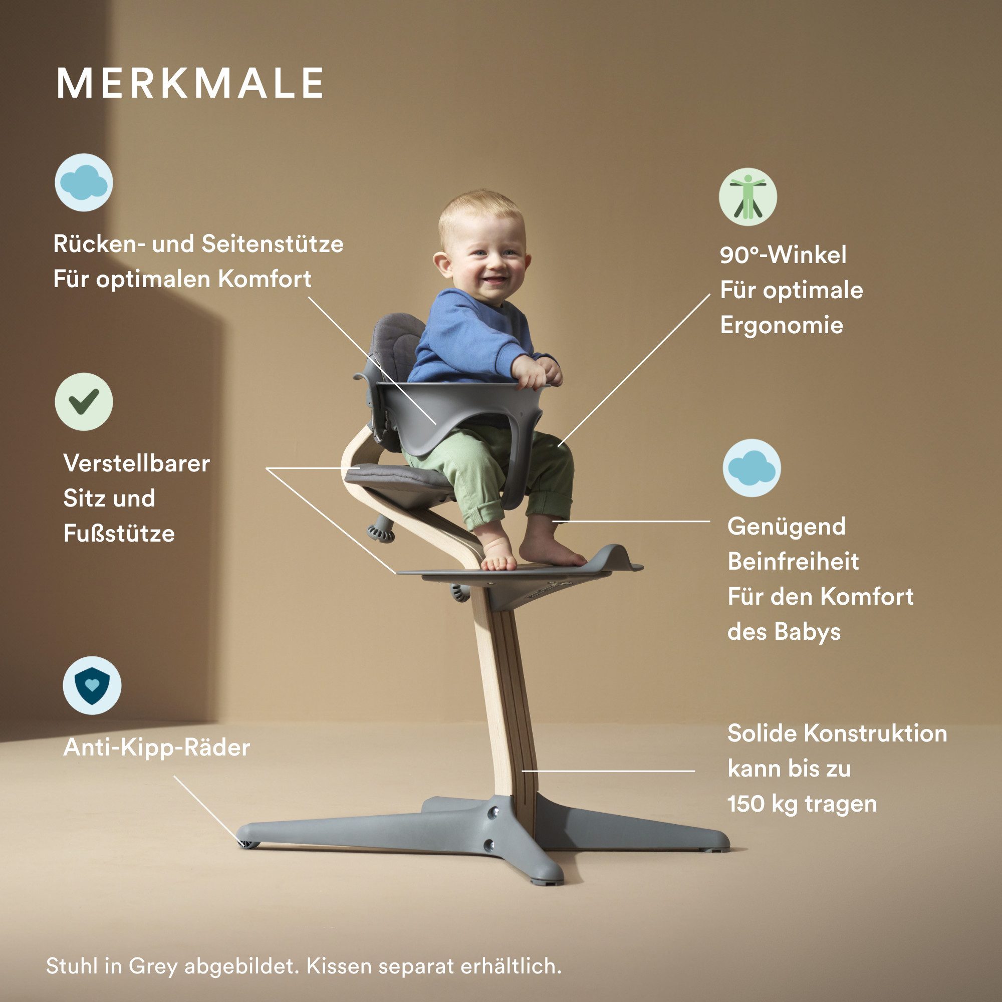 Stokke Hochstuhl Nomi® mit Baby Set, günstig online kaufen
