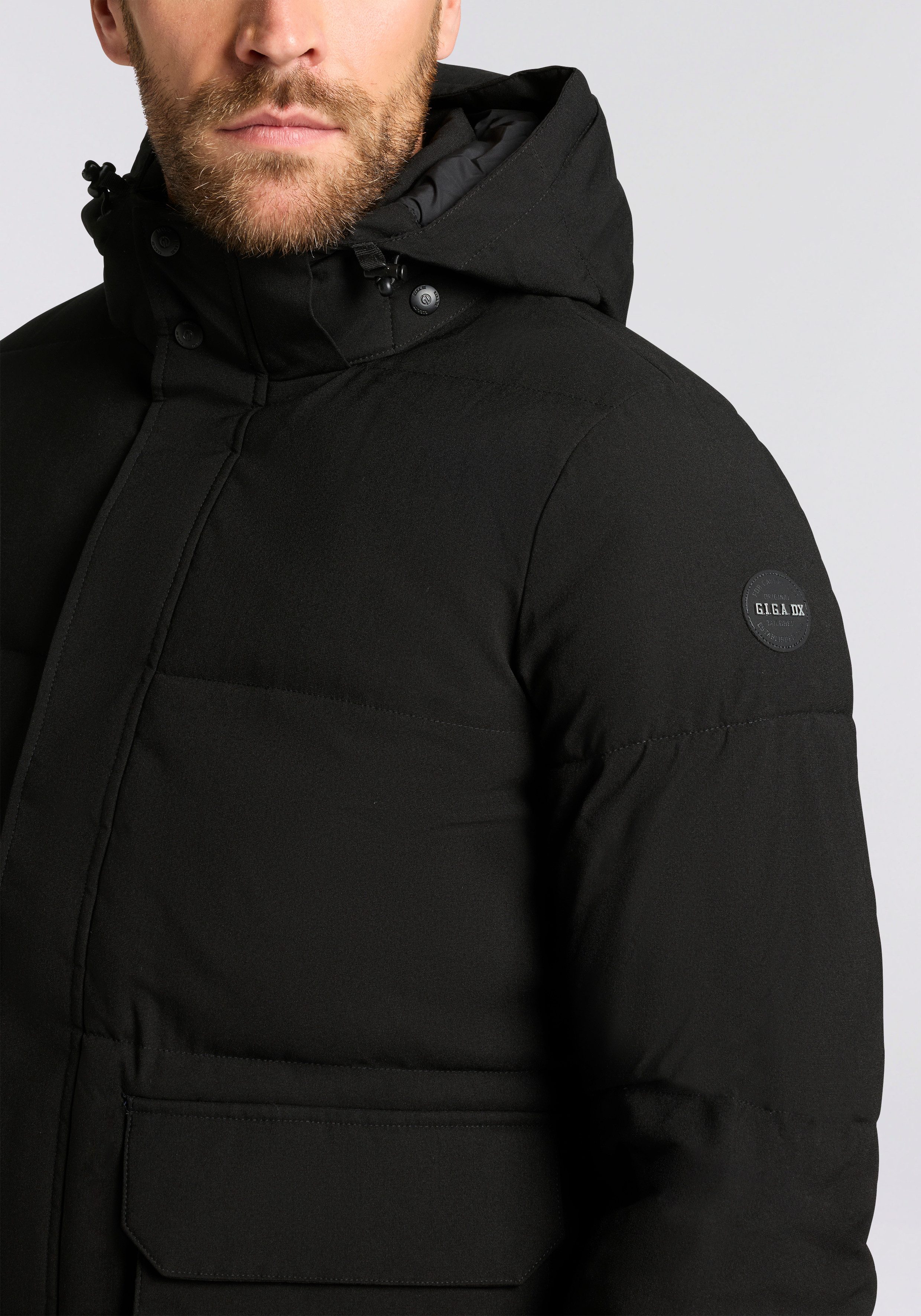G.I.G.A. DX by killtec Steppjacke GW 26 MN QLTD JCKT atmungsaktiv, windabweisend, mit verstellbarer und abnehmbarer Kapuze