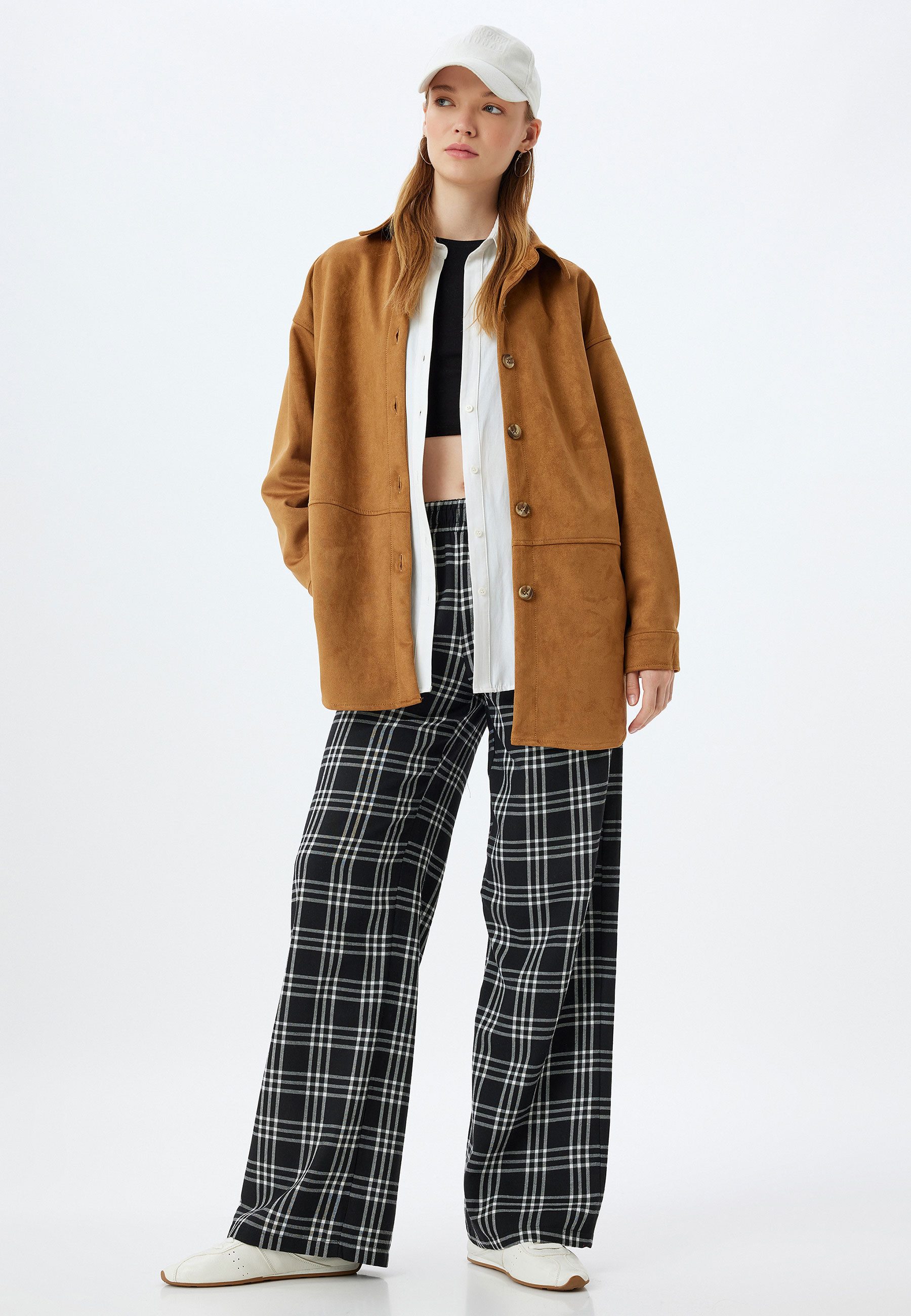 Koton Schlupfhose Normale Leibhöhe Straight