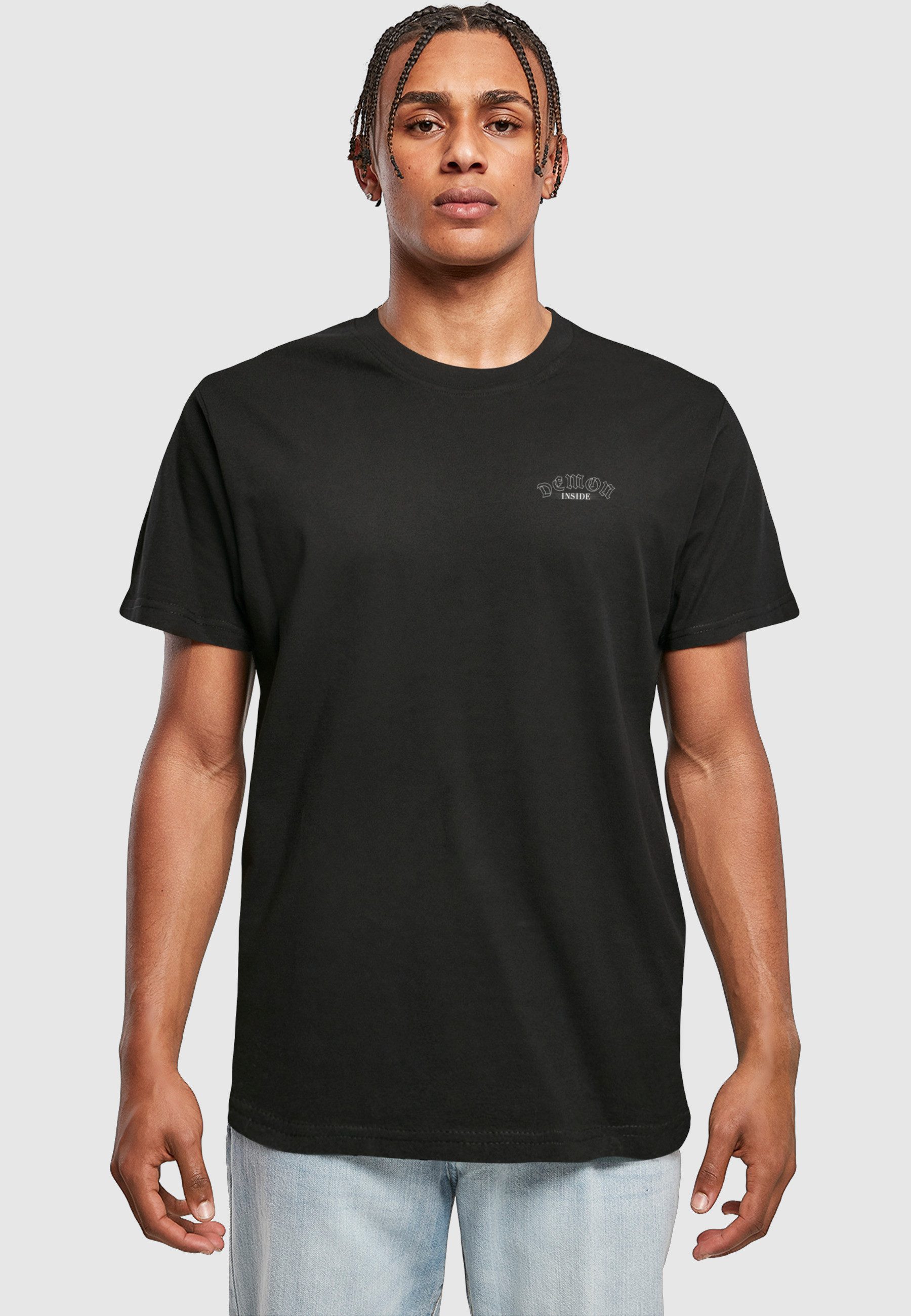 MisterTee T-Shirt MisterTee Skull Butterfly Tee (1-tlg)