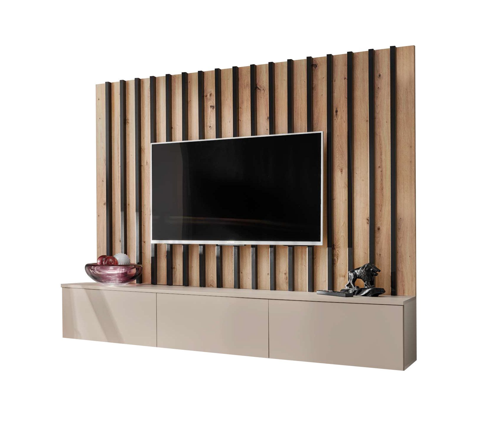 99rooms Wohnwand Vitore II, (Wohnzimmer-Set, Wohnmöbel), günstig online kaufen