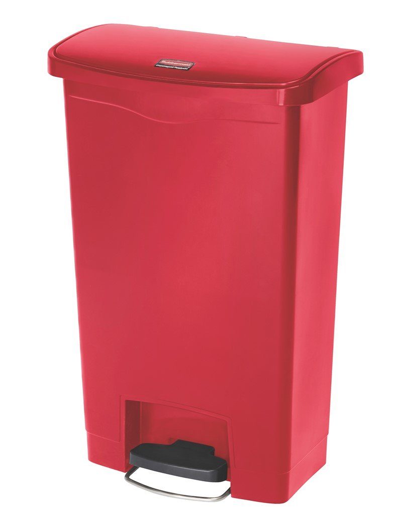 Rubbermaid Mülltrennsystem Rubbermaid Slim Jim® Step-On-Tretabfallbehälter, 49 l, Kunststoff