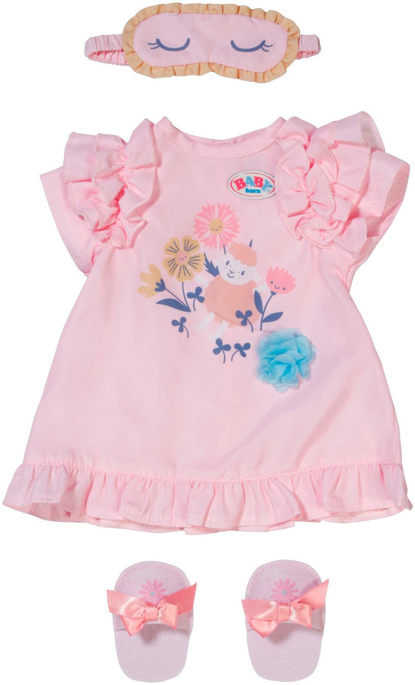 Puppenkleidung Nachthemd 43 cm
