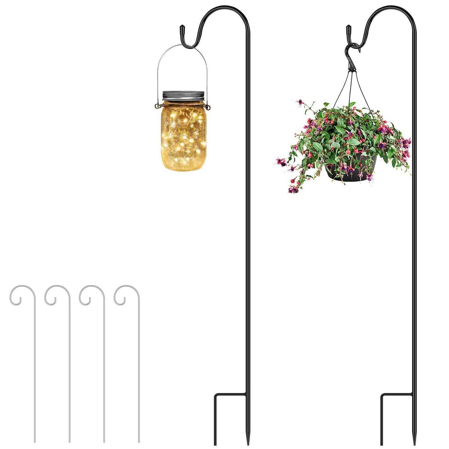 LuxusKollektion Doppelhaken Schäferhaken 2er Set 100cm höhenverstellbar, (2-St)
