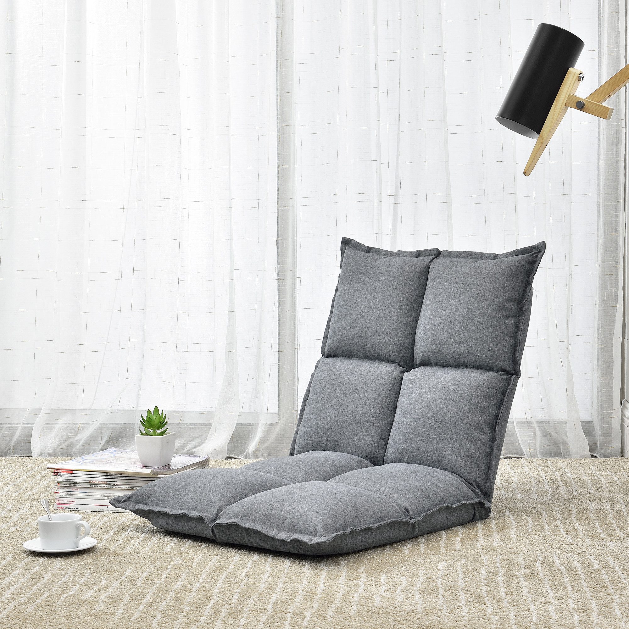 en.casa Relaxsessel, »Deinze« Bodensessel im 2er-Set günstig online kaufen