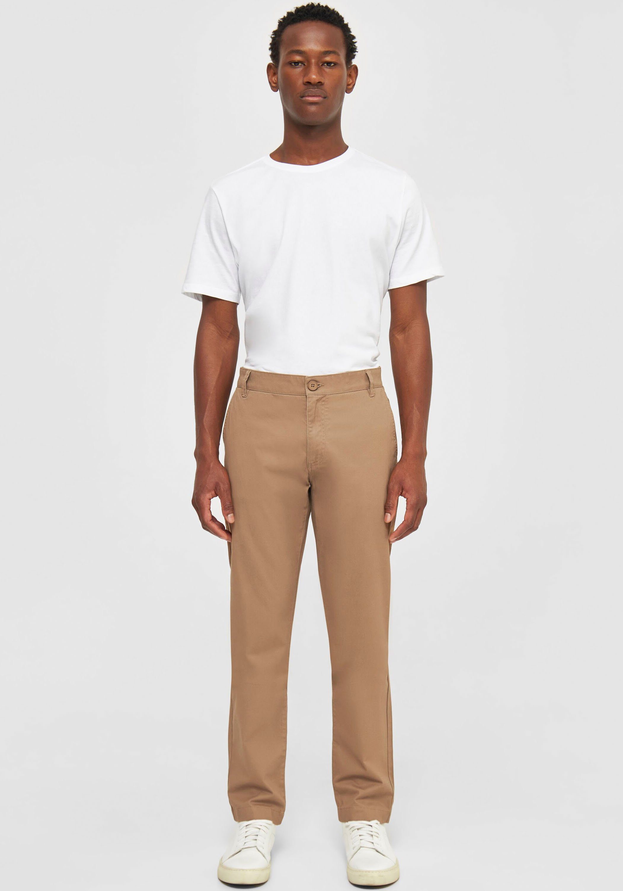 KnowledgeCotton Apparel Chinohose LUCA slim mit günstig online kaufen