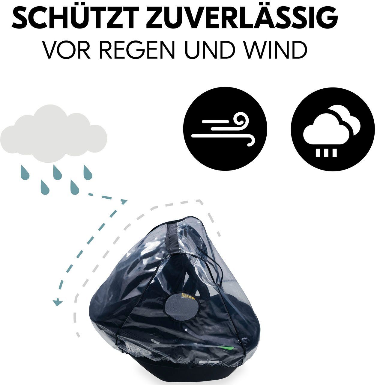 Hauck Regenverdeck Car Seat Raincover, universal