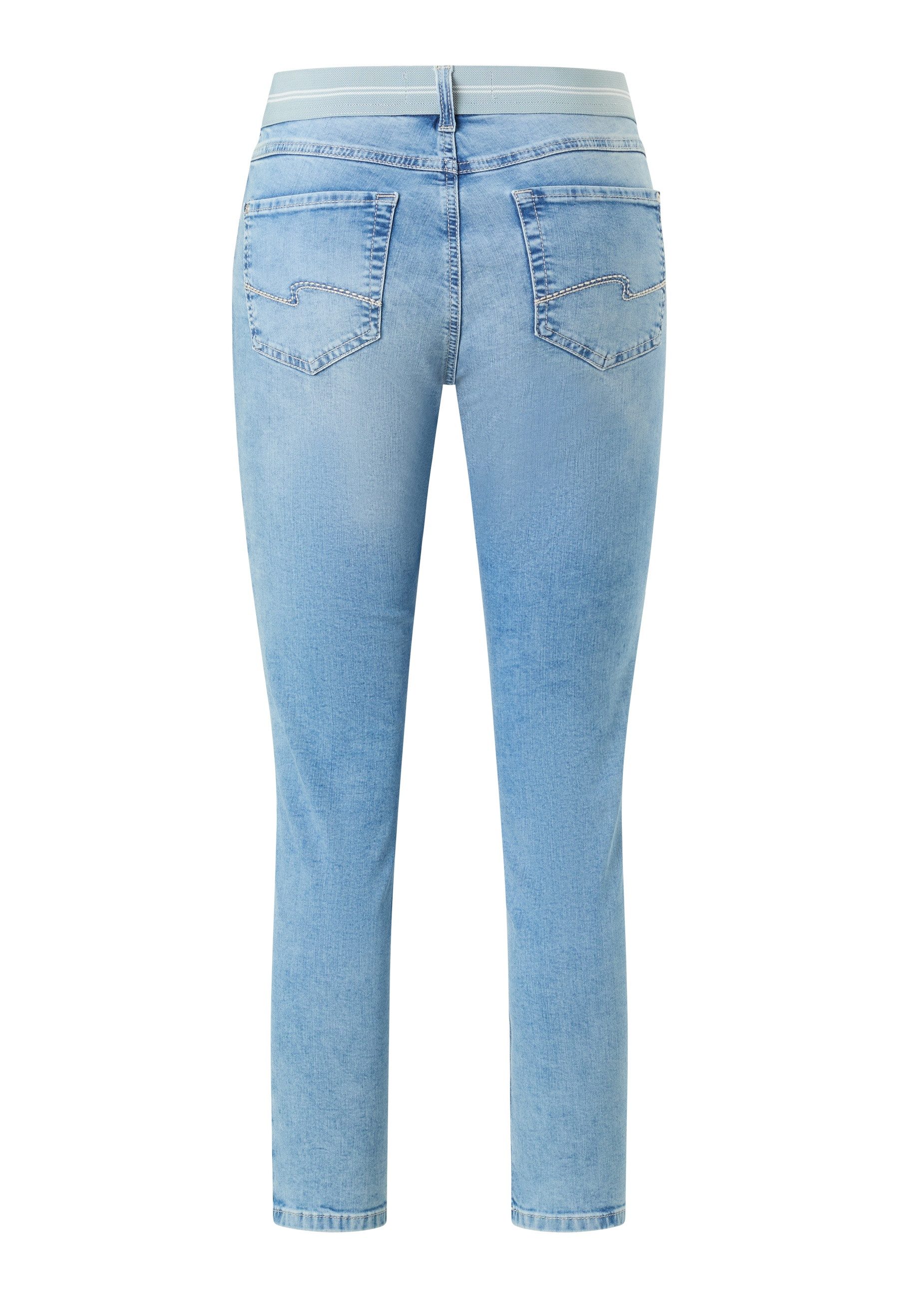ANGELS Stretch-Jeans ANGELS ORNELLA SPORTY heaven blue random used 332 688907.3485 - THE – Bild 2 von 5