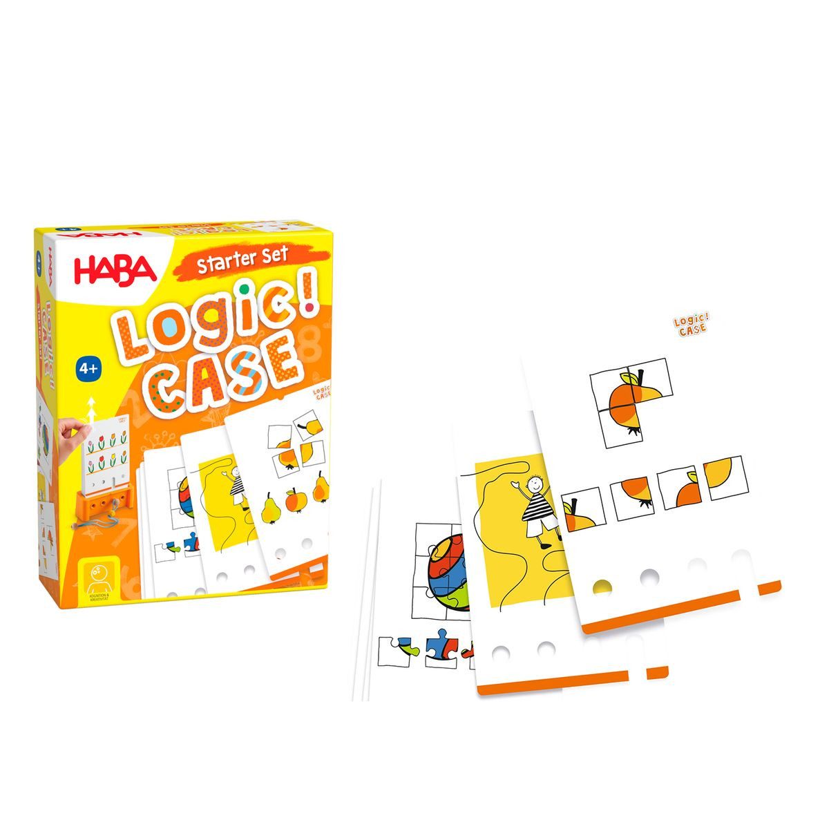 Haba Spiel HABA Rätselspiel Logic! CASE Starter Set 4+