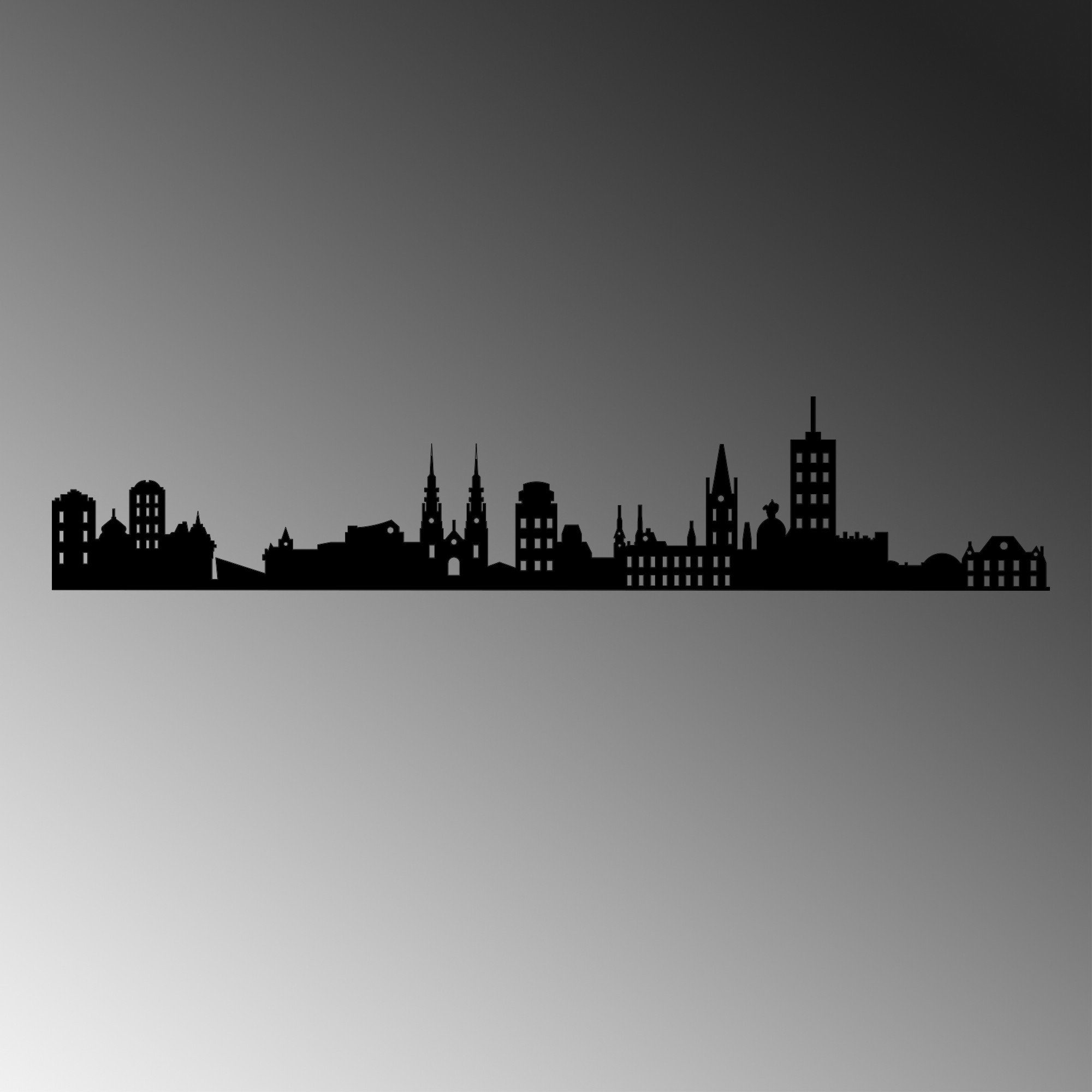 Wallity Wanddekoobjekt 100% METAL