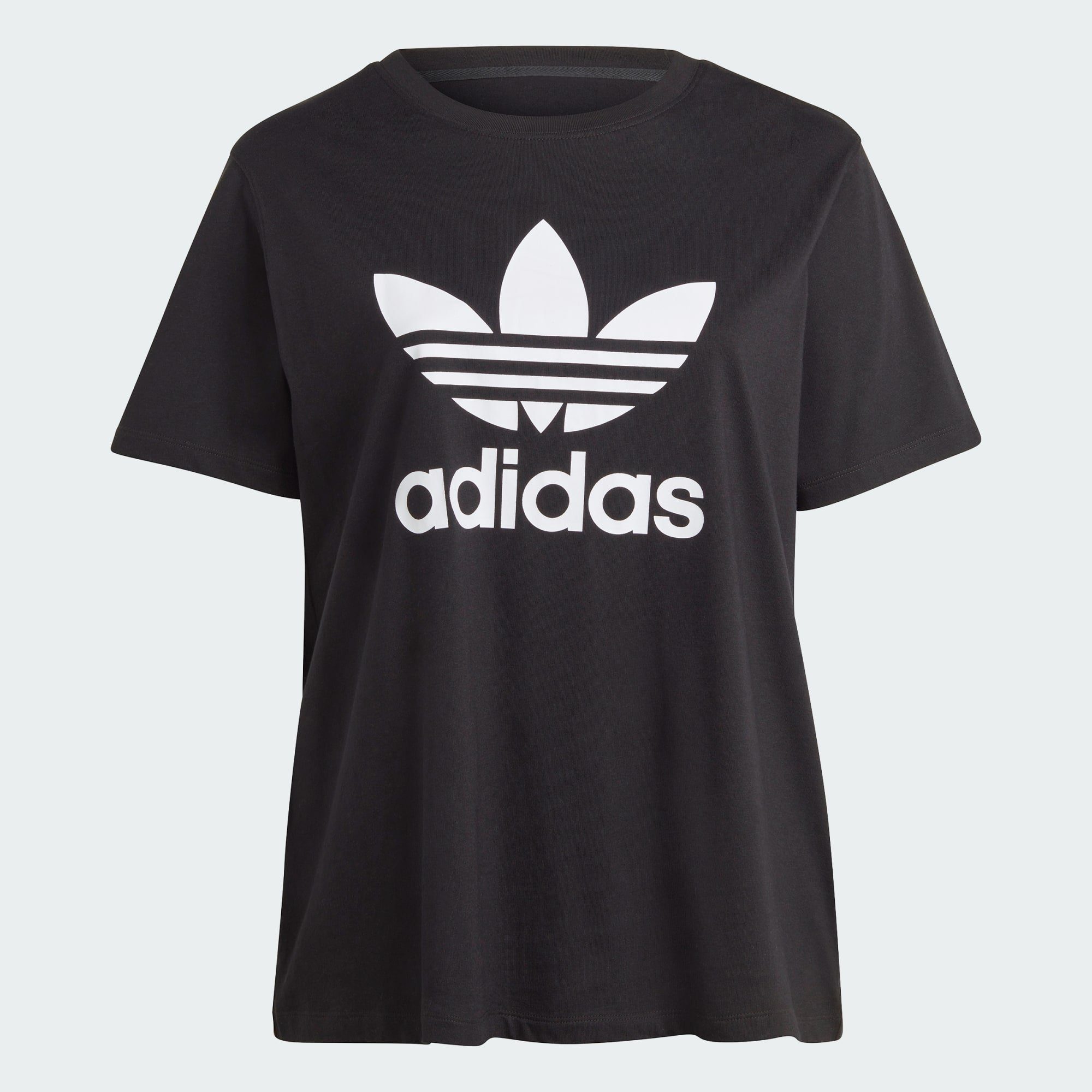 T-Shirt T-SHIRT adidas GRÖSSEN TREFOIL Originals Black GROSSE CLASSICS ADICOLOR –