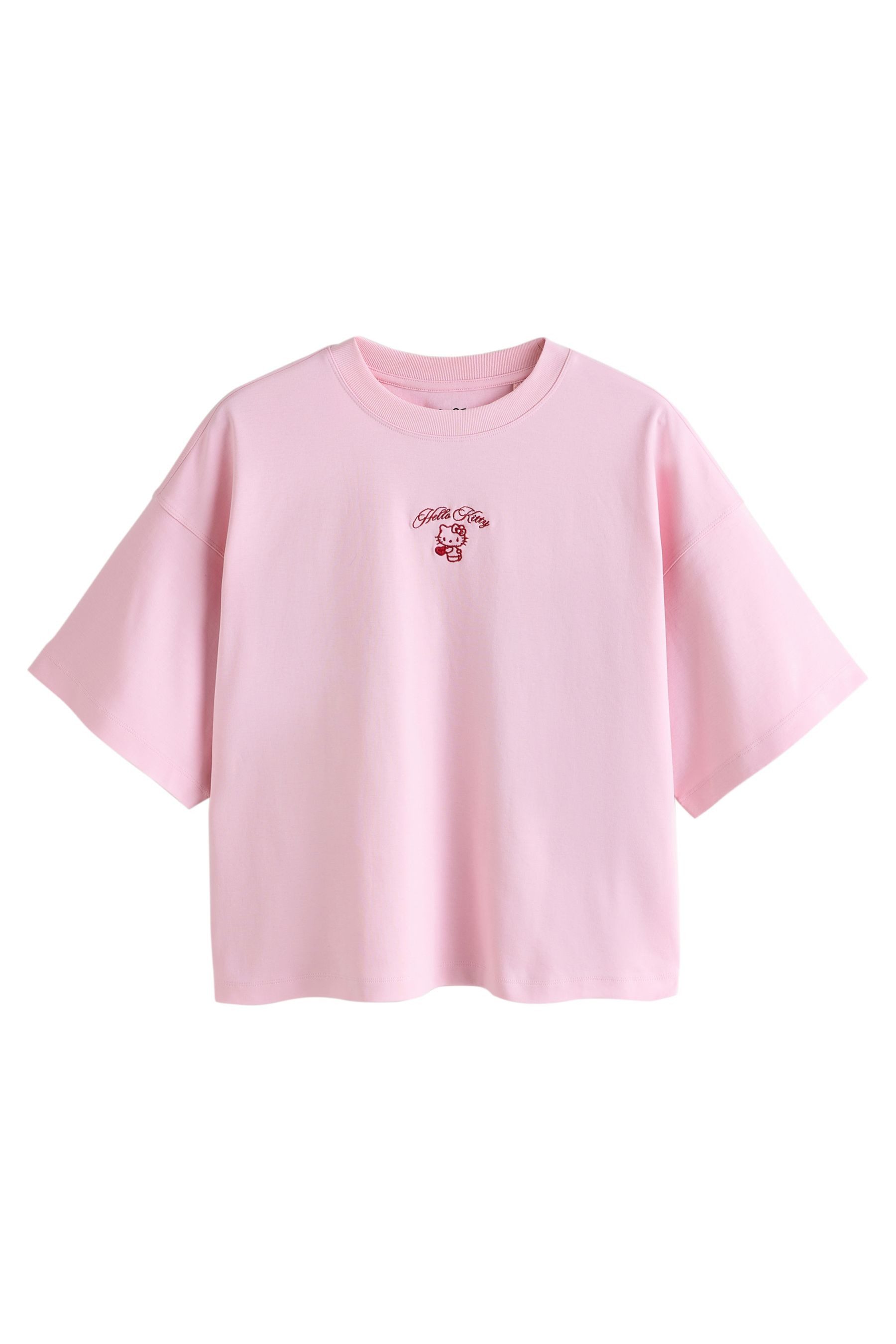 Next T-Shirt Lizenziertes Rundhals-T-Shirt, Hello Kitty (1-tlg)