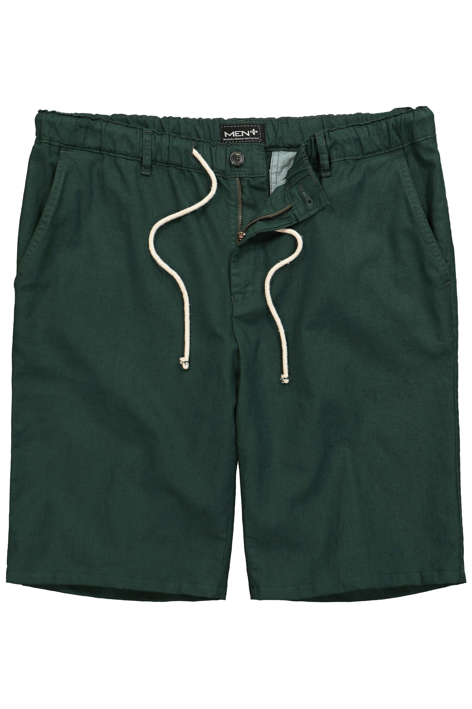 Men Plus Bermudas Men+ Leinenmix-Bermuda Relaxed günstig online kaufen