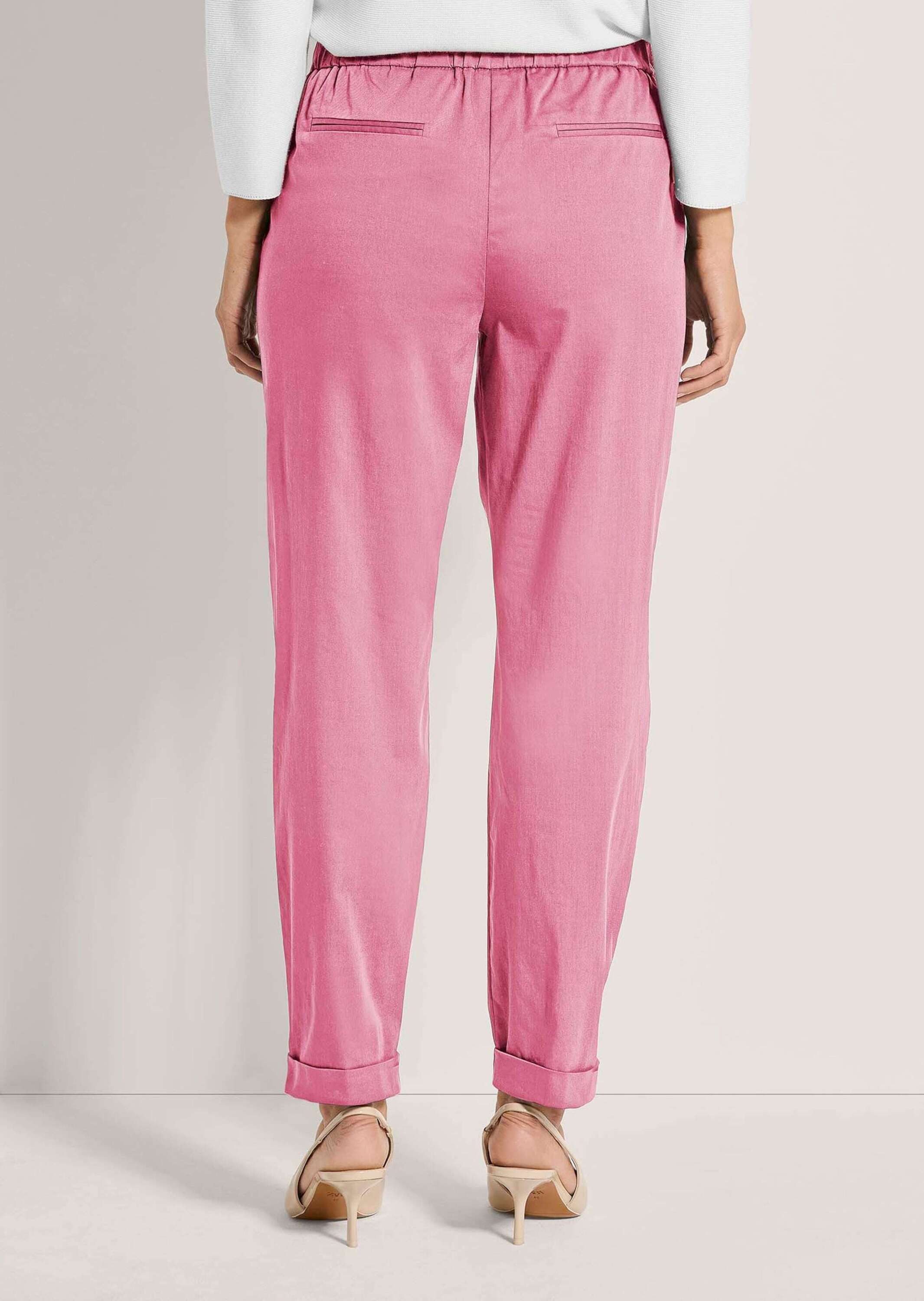 MADELEINE 7/8-Hose Kurzgröße: Bequeme Hose zum Schlüpfen Unifarbenes Design, ohne Verschluss, moderner Look
