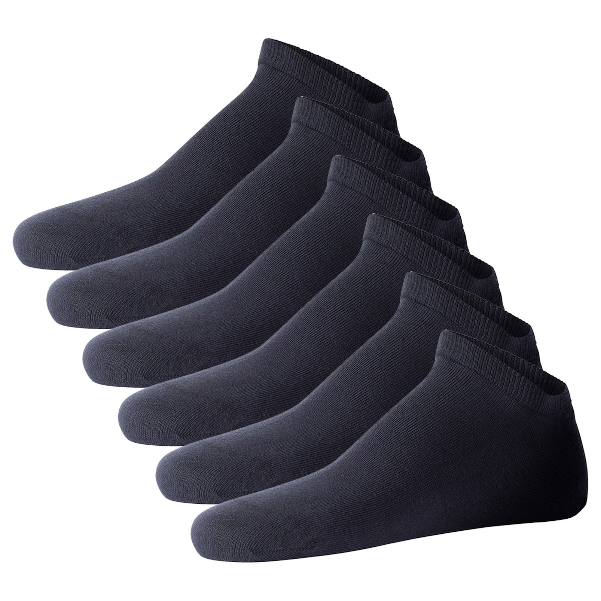 Sneakersocken Unisex Socken 6er Pack Baumwolle