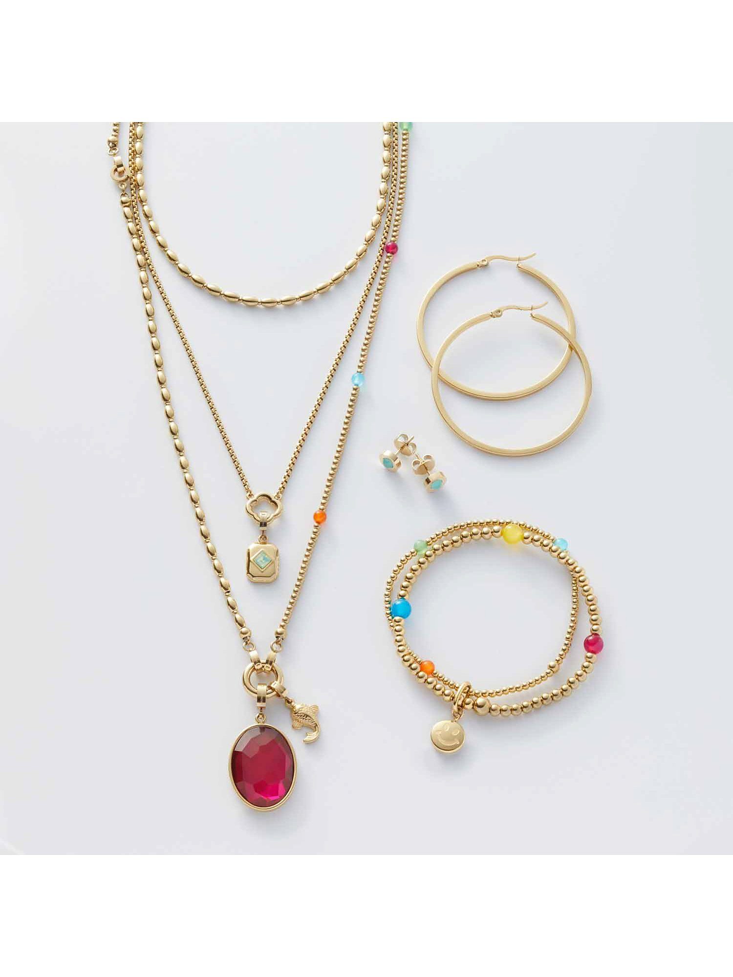 LEONARDO Edelstahlkette Leonardo Kette E...