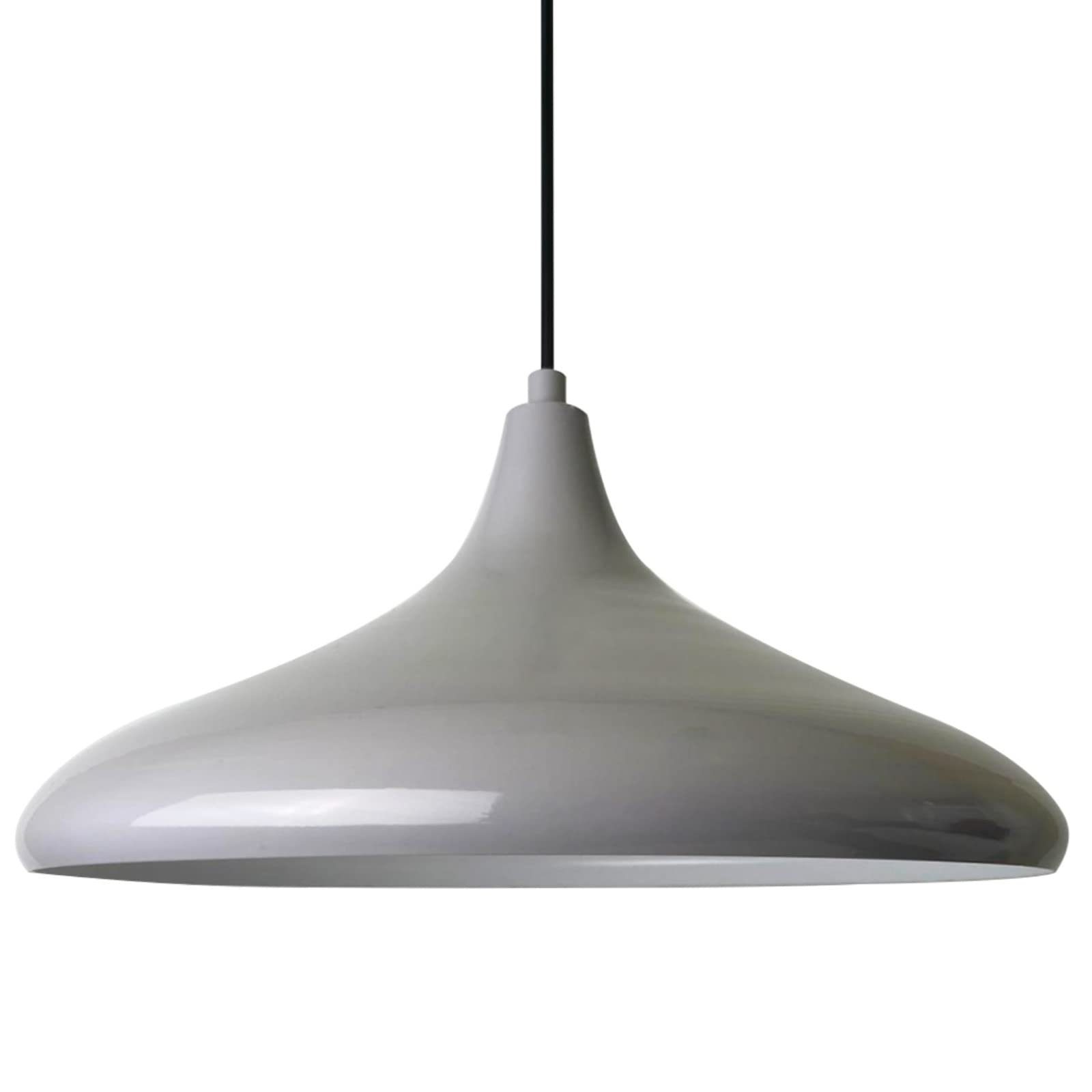 Bamyum Pendelleuchte Bamyum Pendelleuchte Durchmesser 35 cm E27 Metall Moderne Lampe, ohne Leuchtmittel Grau