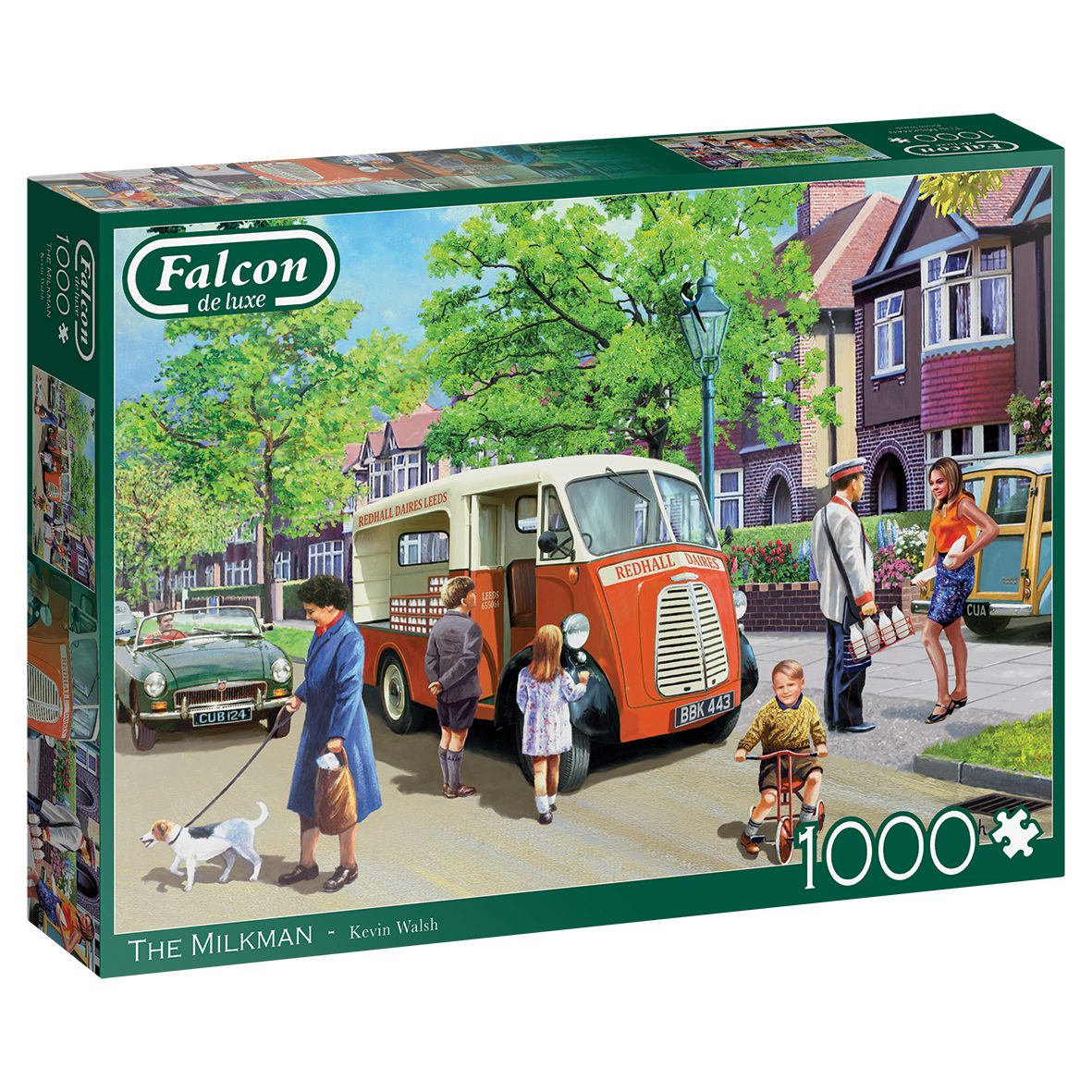 Puzzle Kevin Walsh Der Milchmann 1000 Teile Puzzle