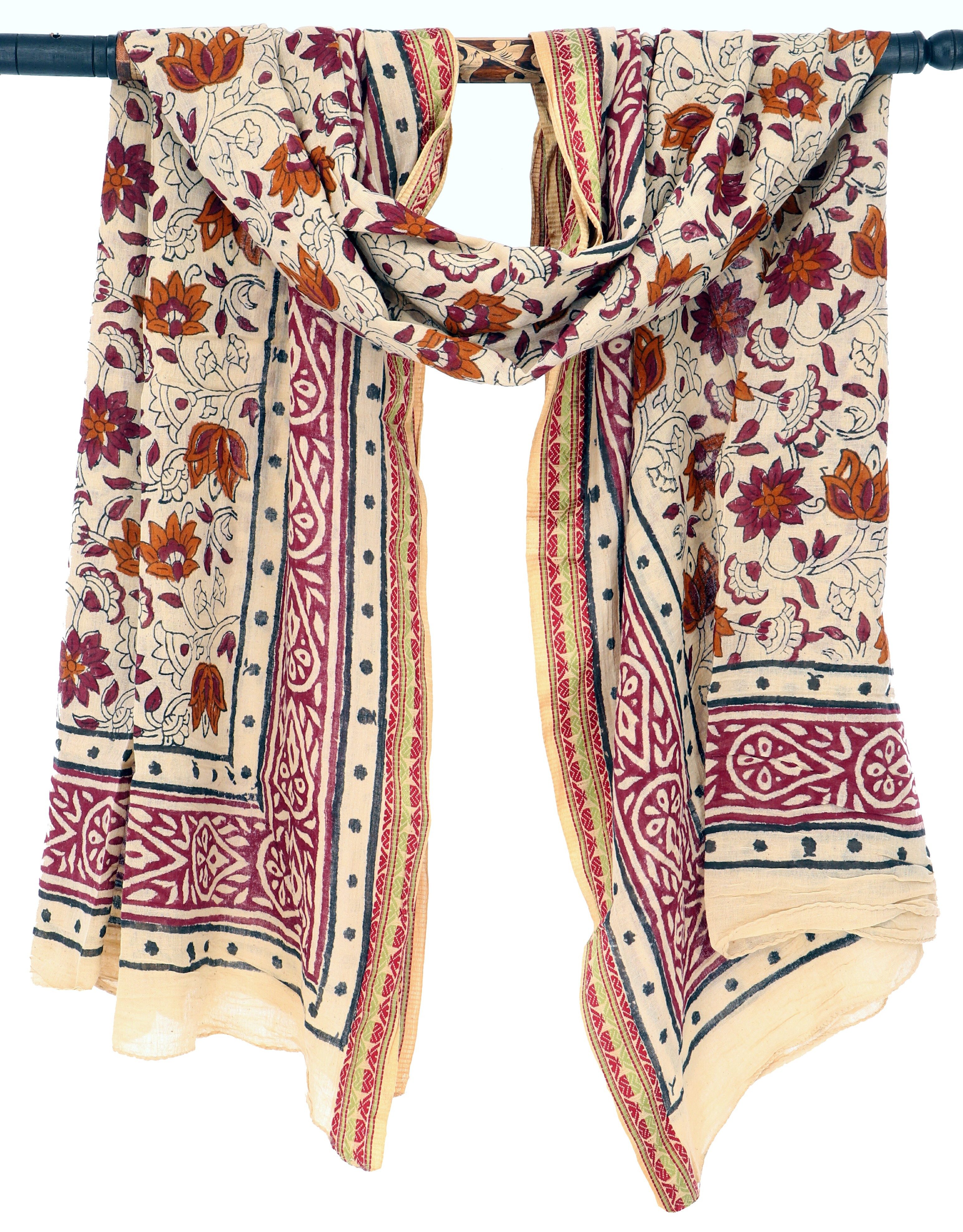 Guru-Shop Sarong Leichter Pareo, Sarong, handbedrucktes..