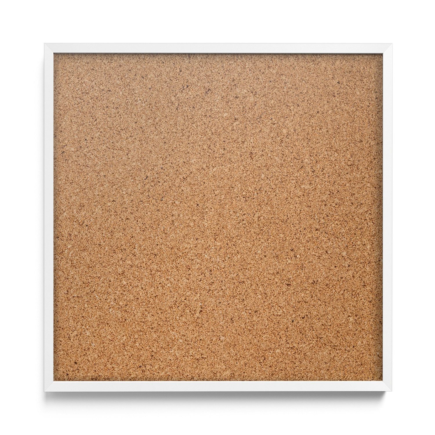 Tulup Pinnwand Memoboard Korktafel mit robustem Rahmen + Holz-Reißnägel
