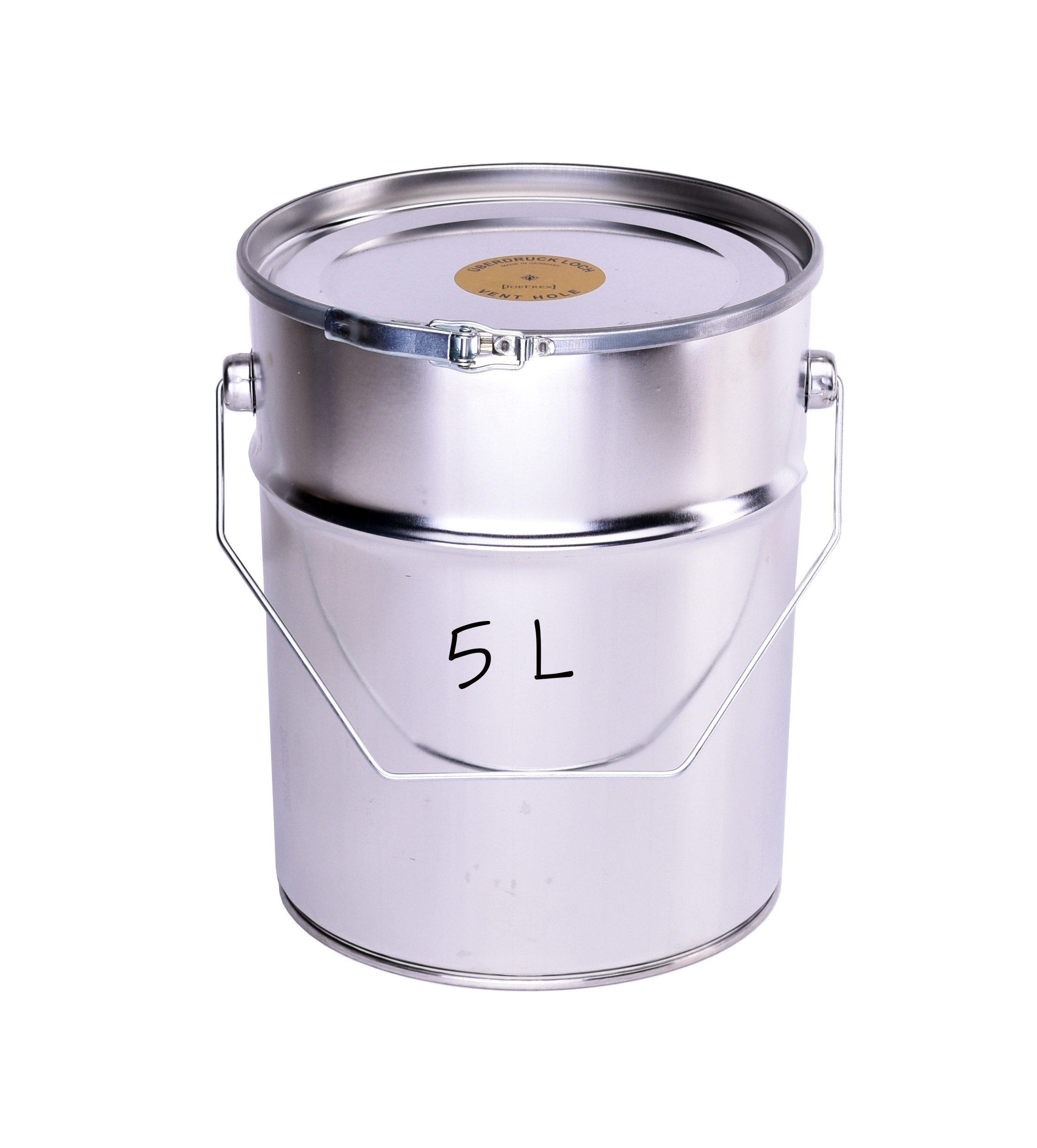 JOEFREX Vorratsdose Weißblecheimer Hobbock Eimer inkl. Deckel für Lebensmittel